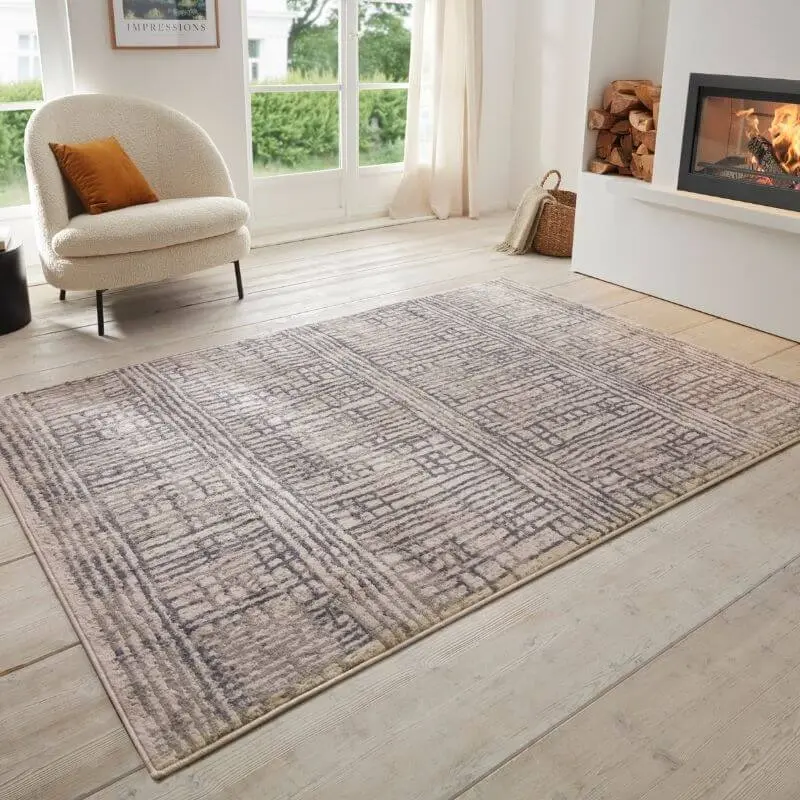 Terrain Designer Shortpile – Modern Geometric Rug - Image 5
