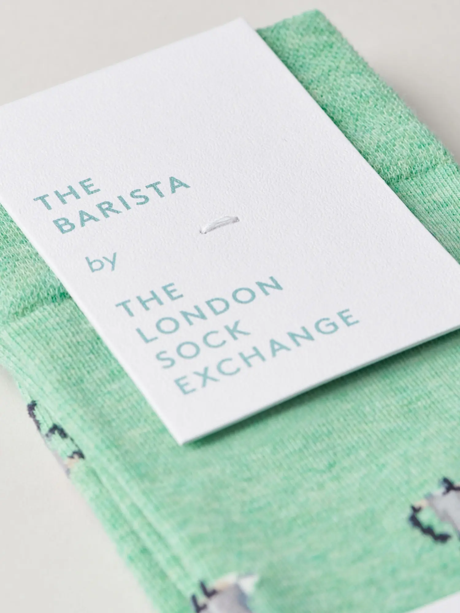 The Barista Green Socks - Image 6