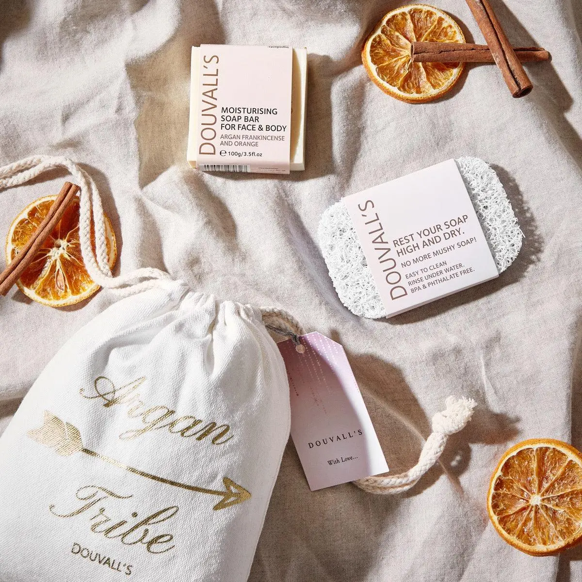The Eco Soap Lover Set | Soap & Soap saver for hydrated skin and no more mushy soap - Image 2