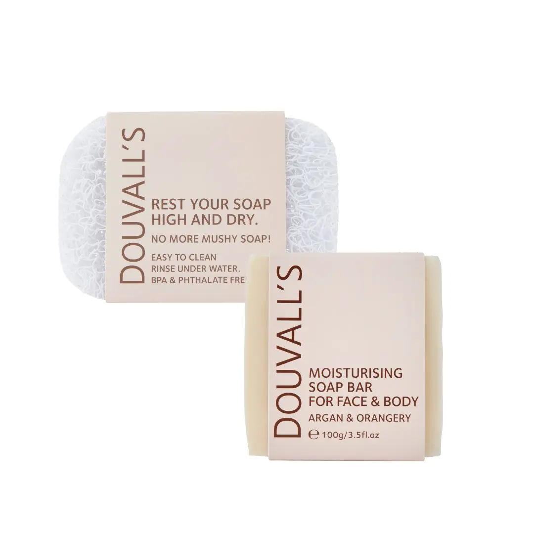 The Eco Soap Lover Set | Soap & Soap saver for hydrated skin and no more mushy soap - Image 3