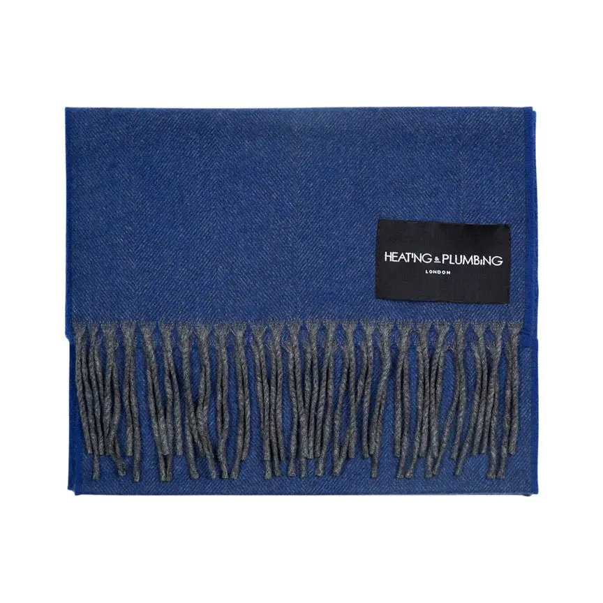 Blue & Grey The Eternal Edition - 100% Cashmere Scarf - Image 3