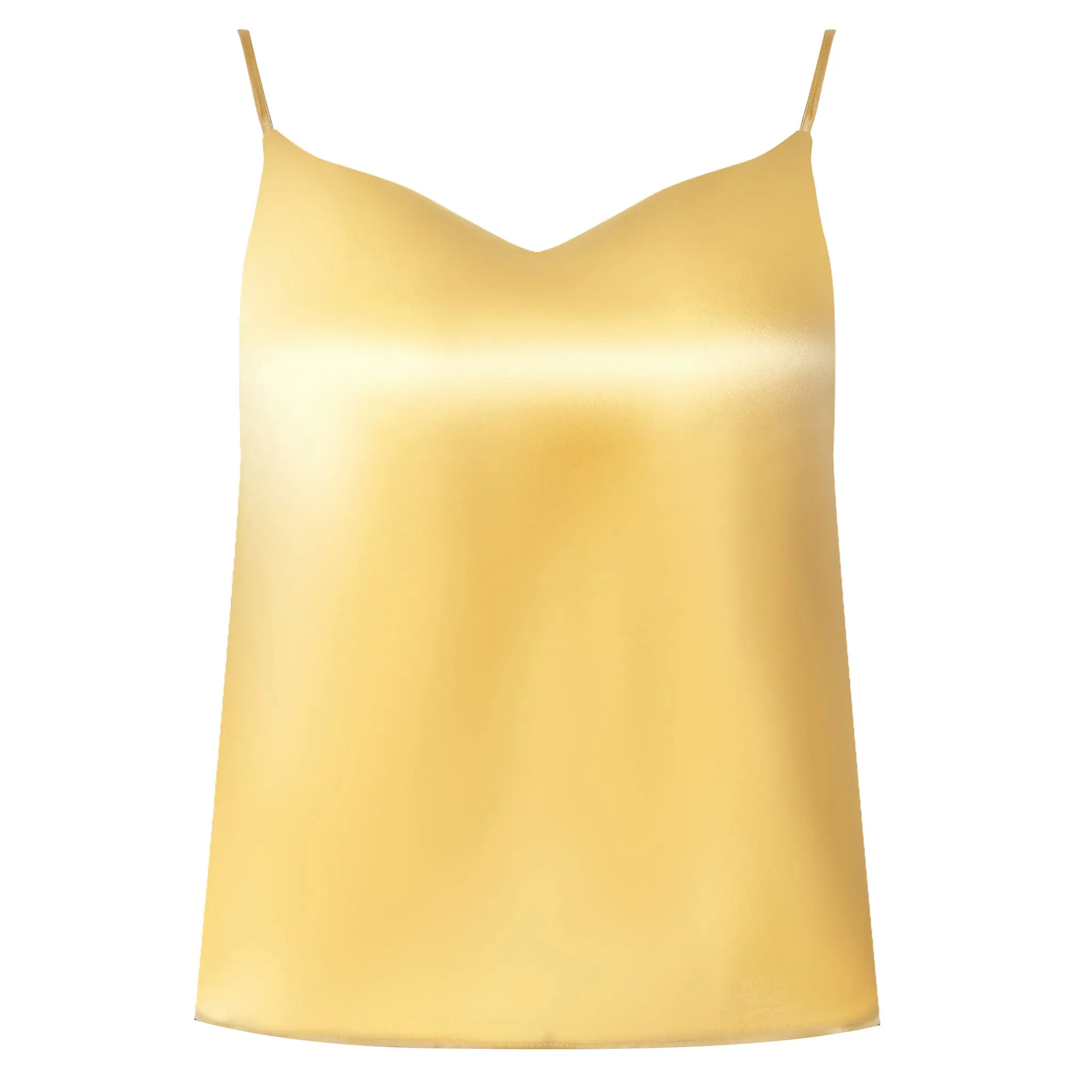 The Lady Silk Camisole Panna Cotta - Image 10