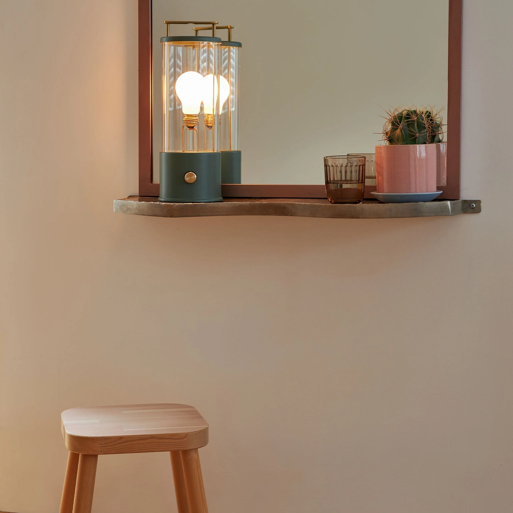 The Muse Portable Lamp in Pleasure Garden Green - Image 3