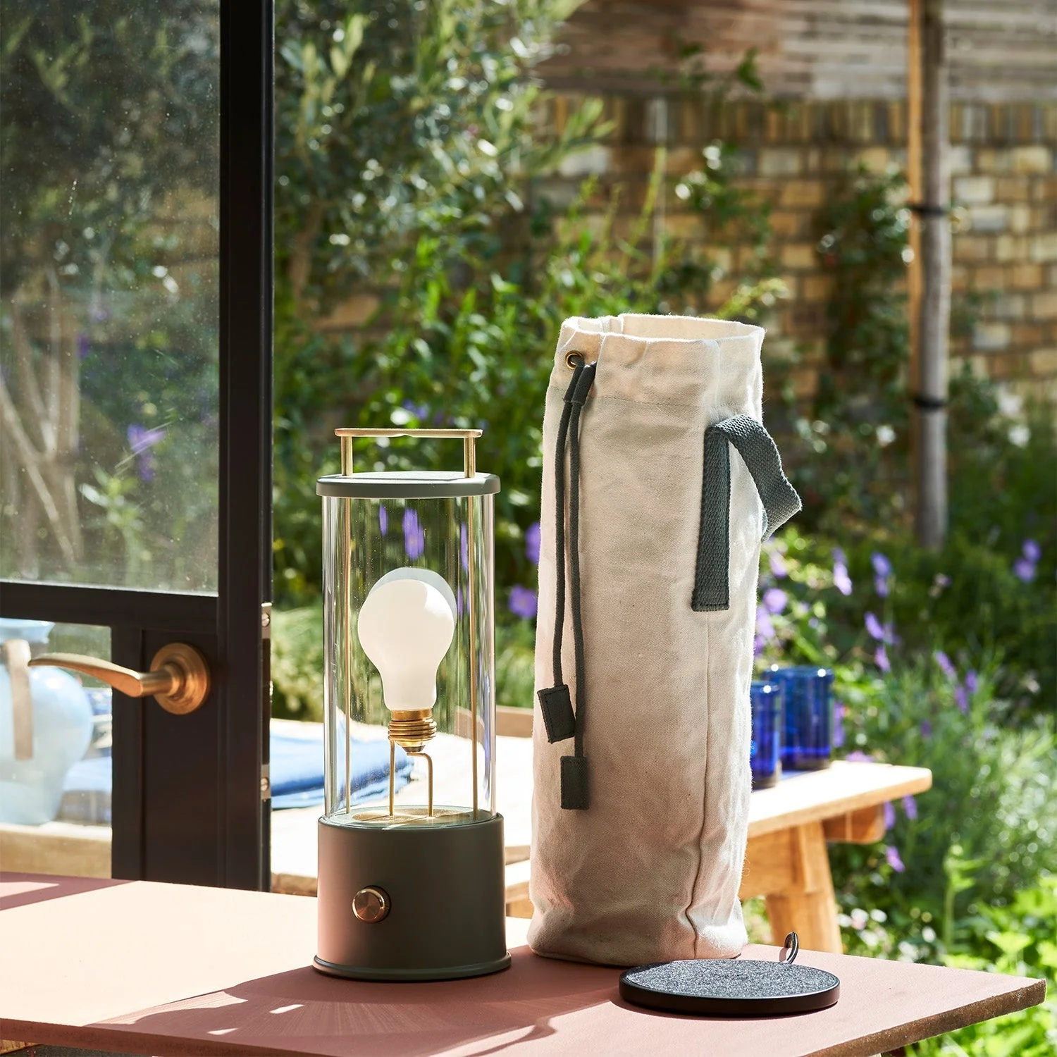 The Muse Portable Lamp in Pleasure Garden Green Bundle - Image 2