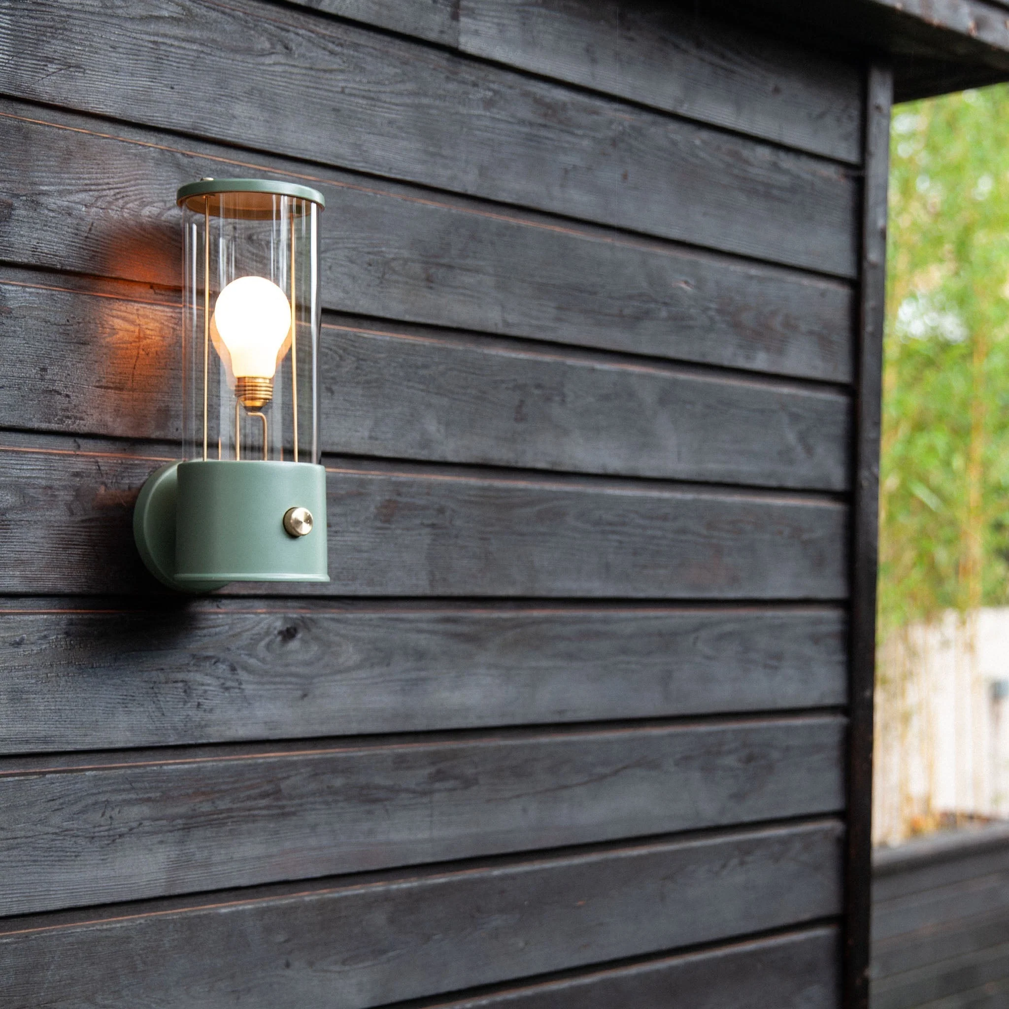 The Muse Wall Light in Pleasure Garden Green - Image 2