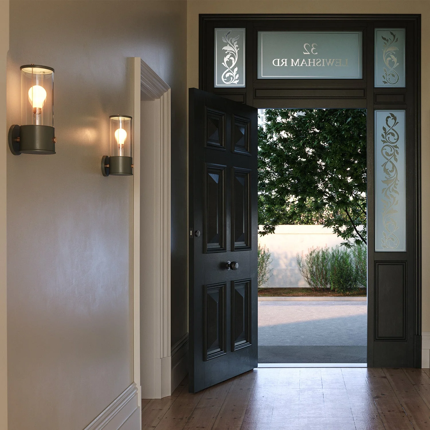 The Muse Wall Light in Pleasure Garden Green - Image 4