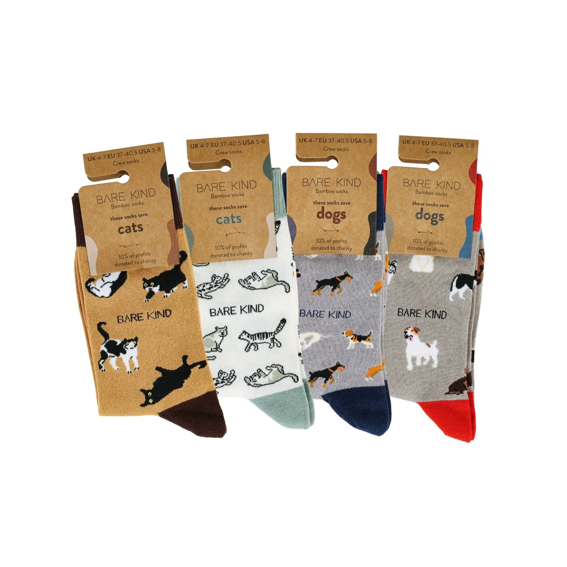 The Paws & Claws Bamboo Sock Set - Image 7