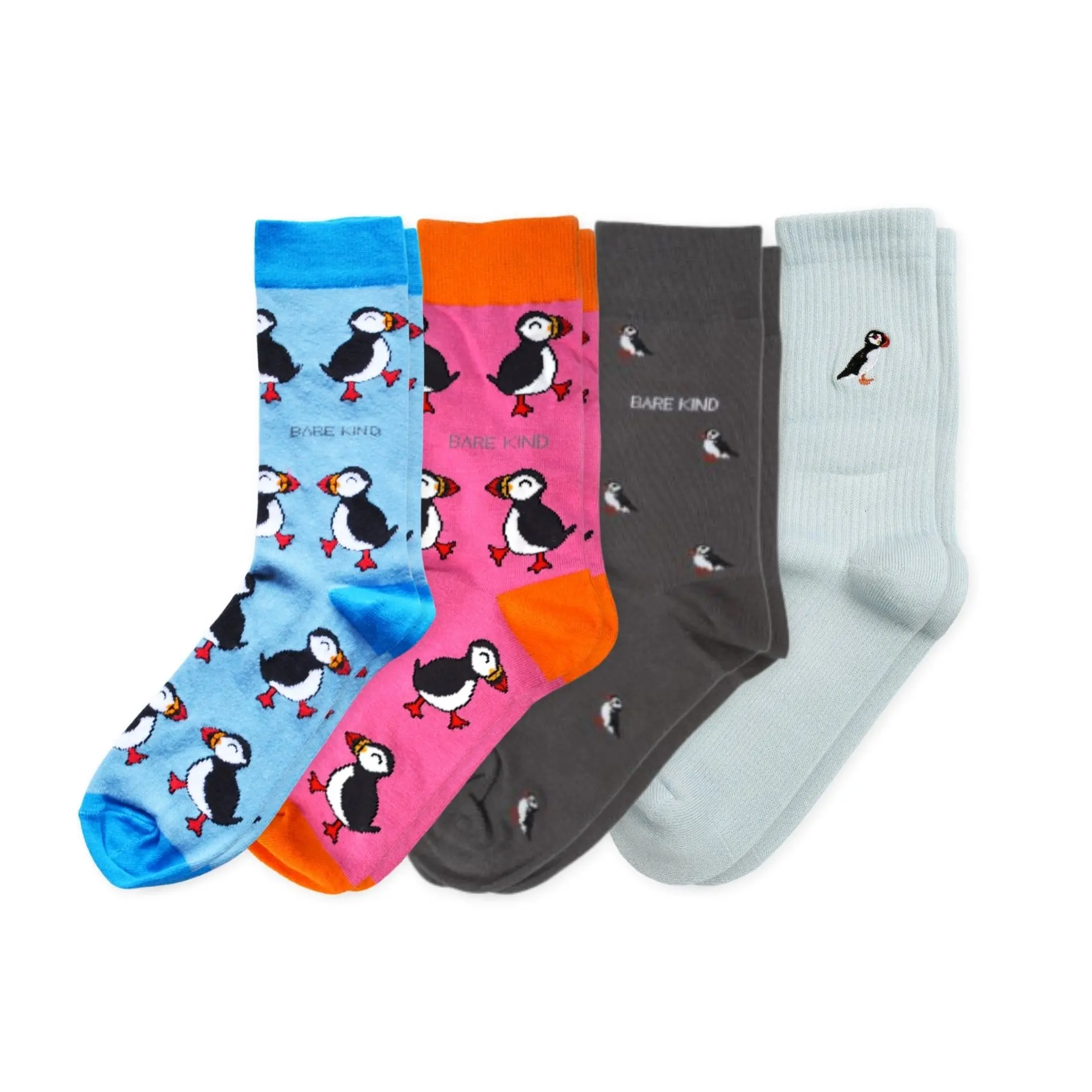 The Puffin 4 Pack Bamboo Sock Set - Image 7