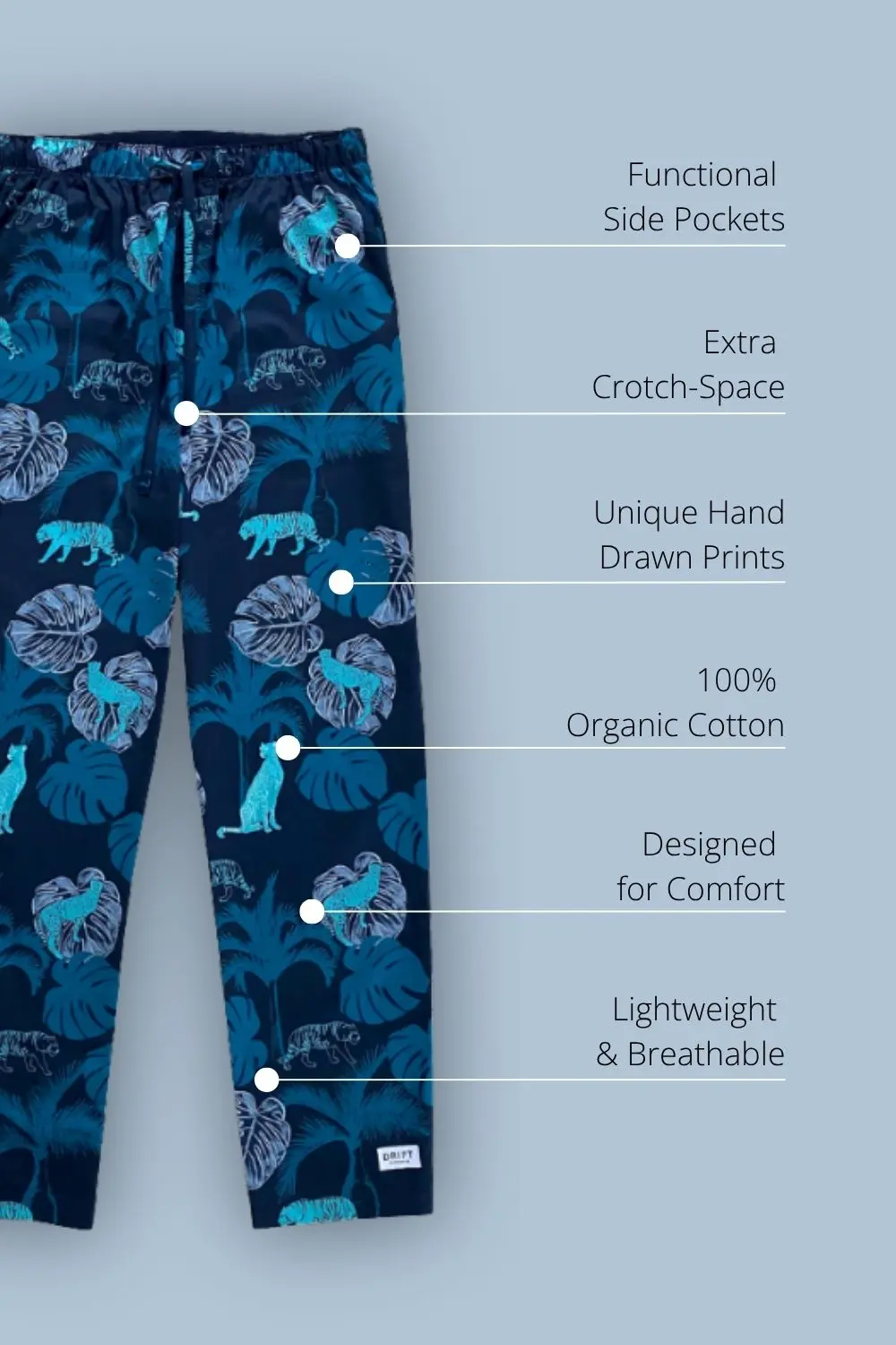 The Tropics Pyjama Bottoms - Image 5