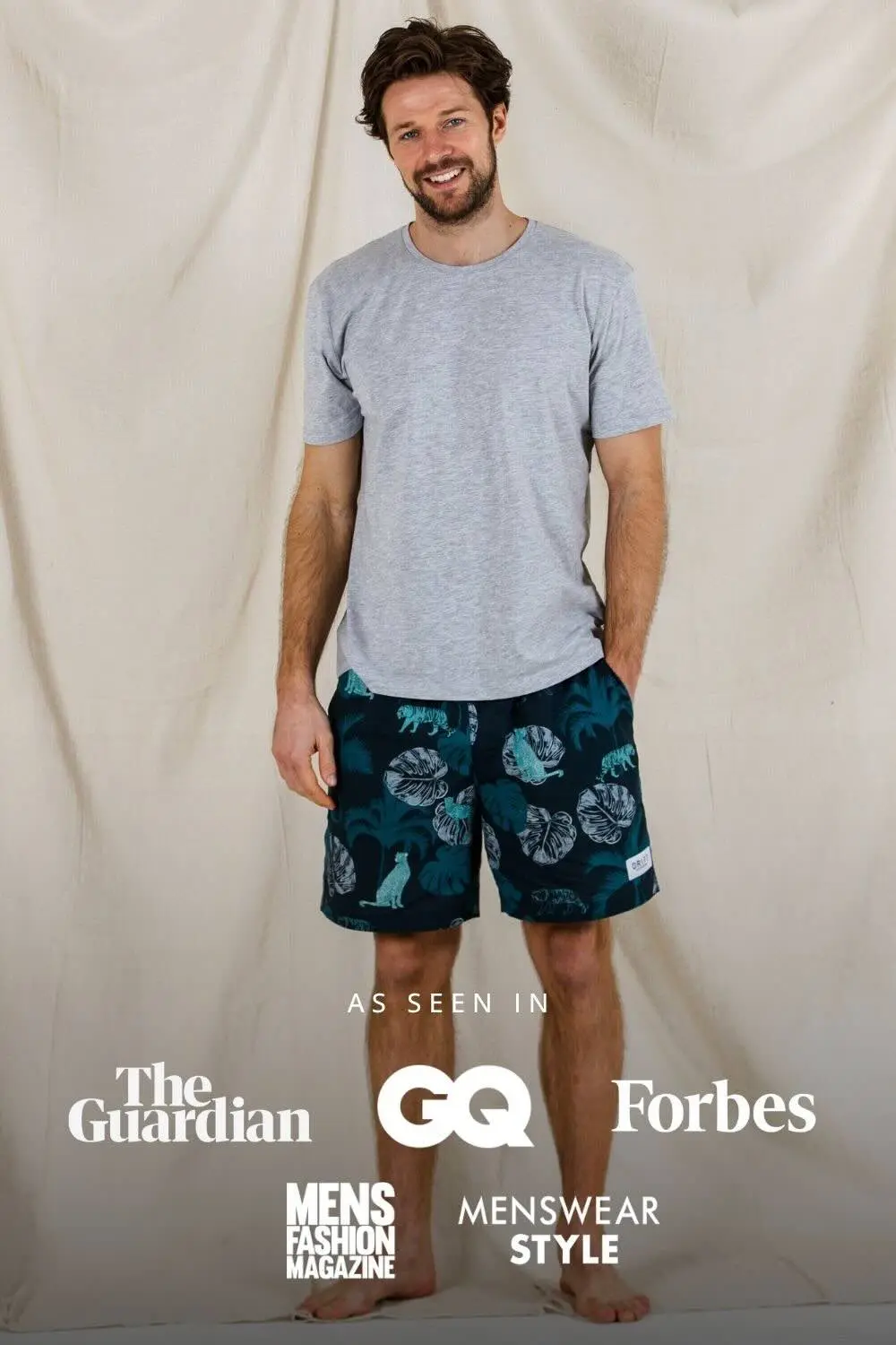 The Tropics Pyjama Shorts Set - Image 7