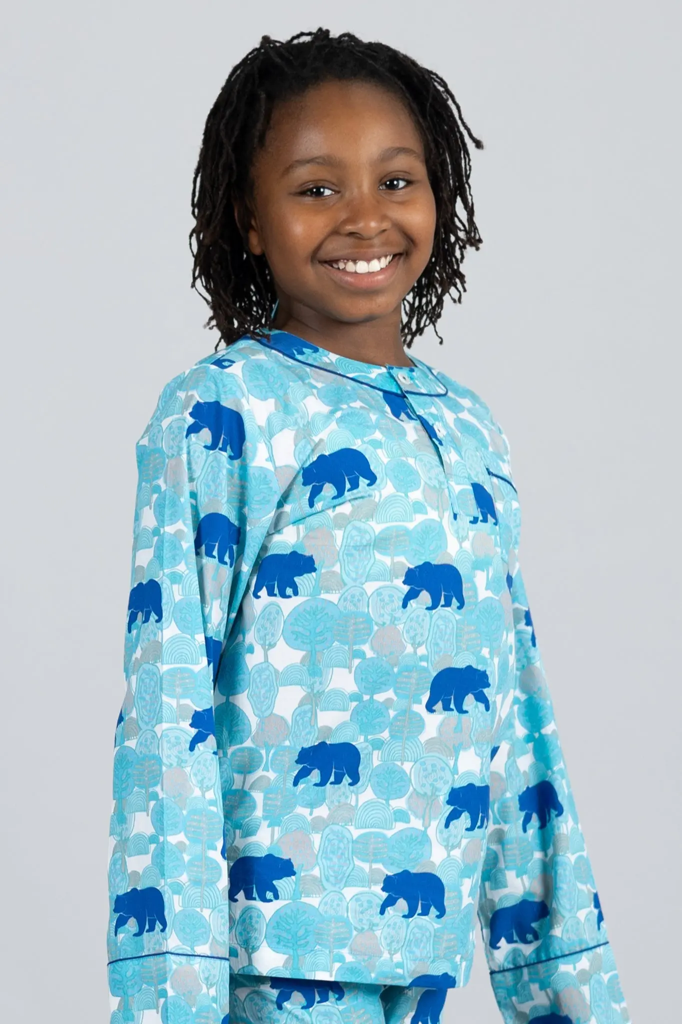 the wandering bear Kids Organic Cotton Pyjama Trouser Set - Image 5