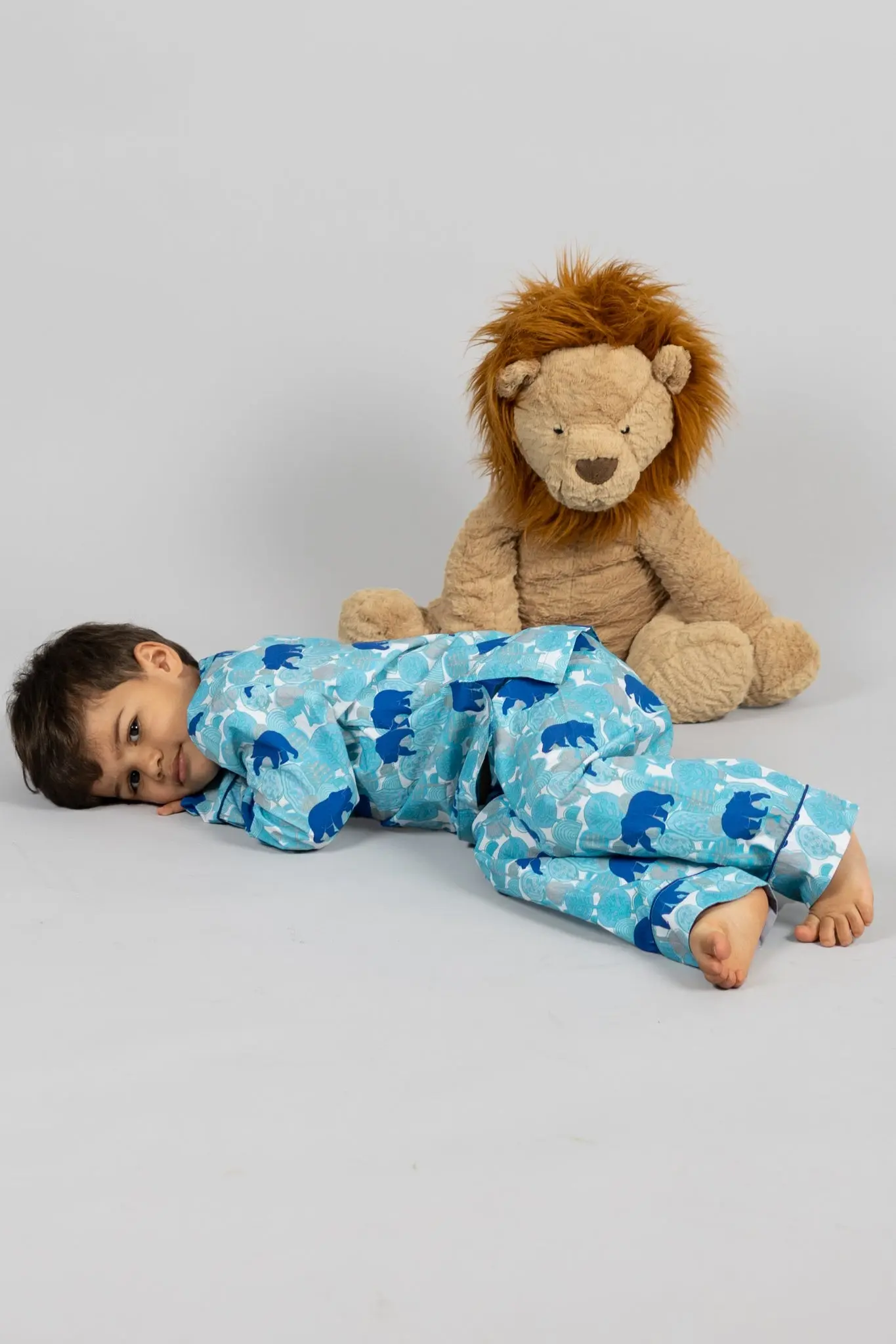 the wandering bear Kids Organic Cotton Pyjama Trouser Set - Image 6