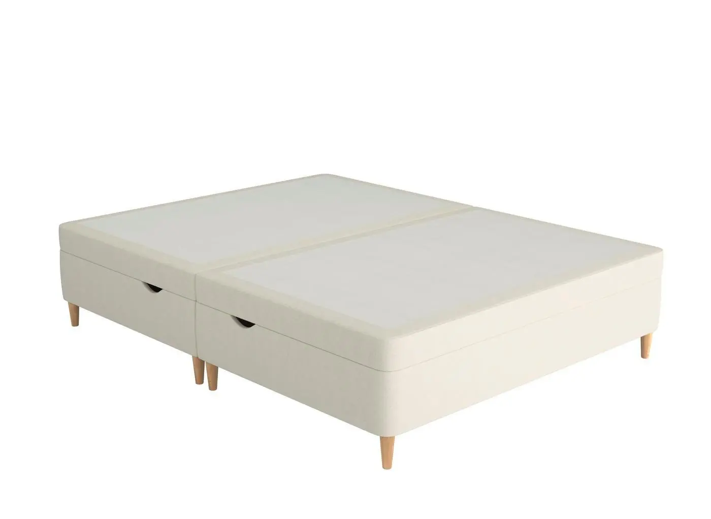 Therapur Slimline Ottoman - Cream