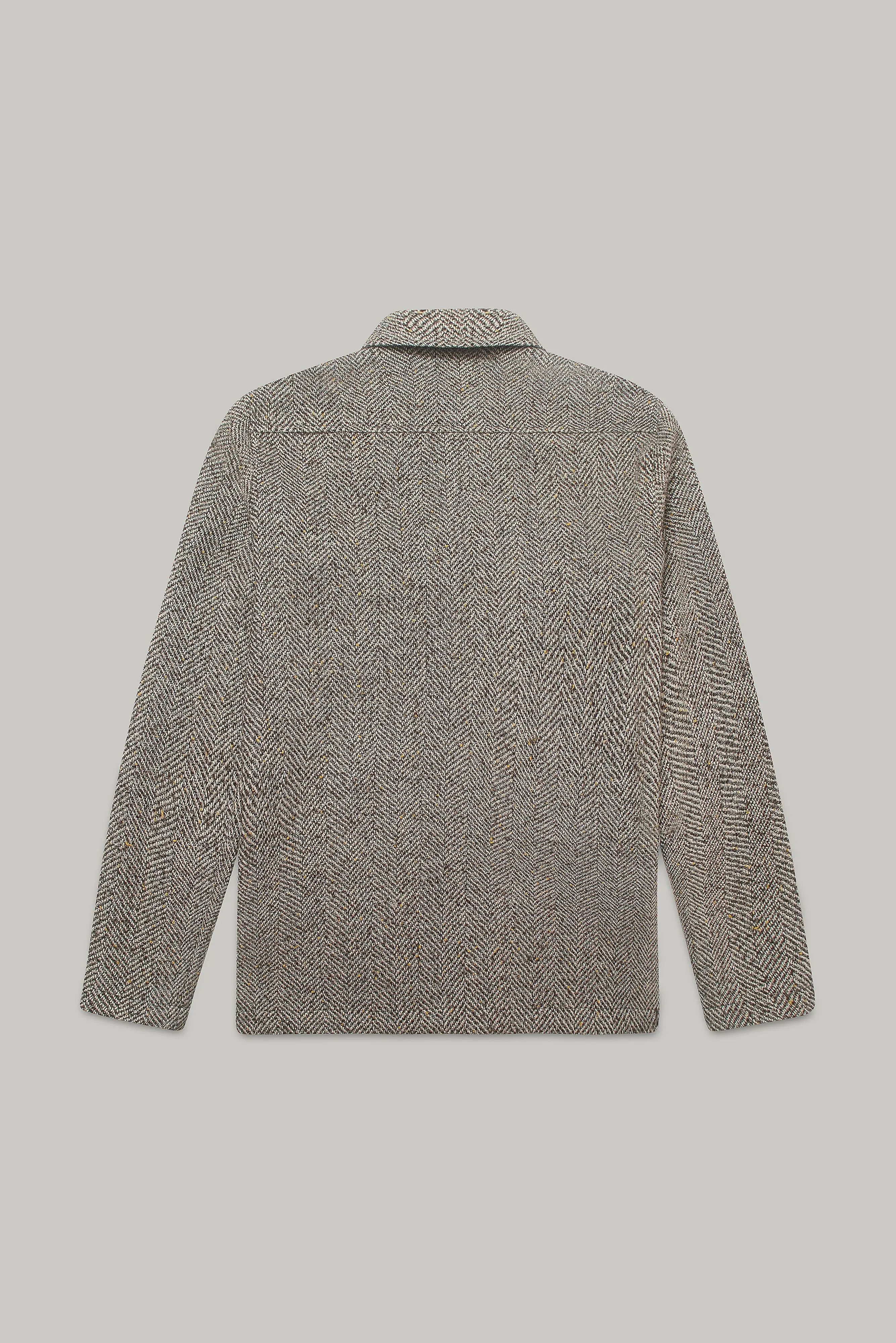 Theydon Overshirt - Orlon Taupe - Image 5