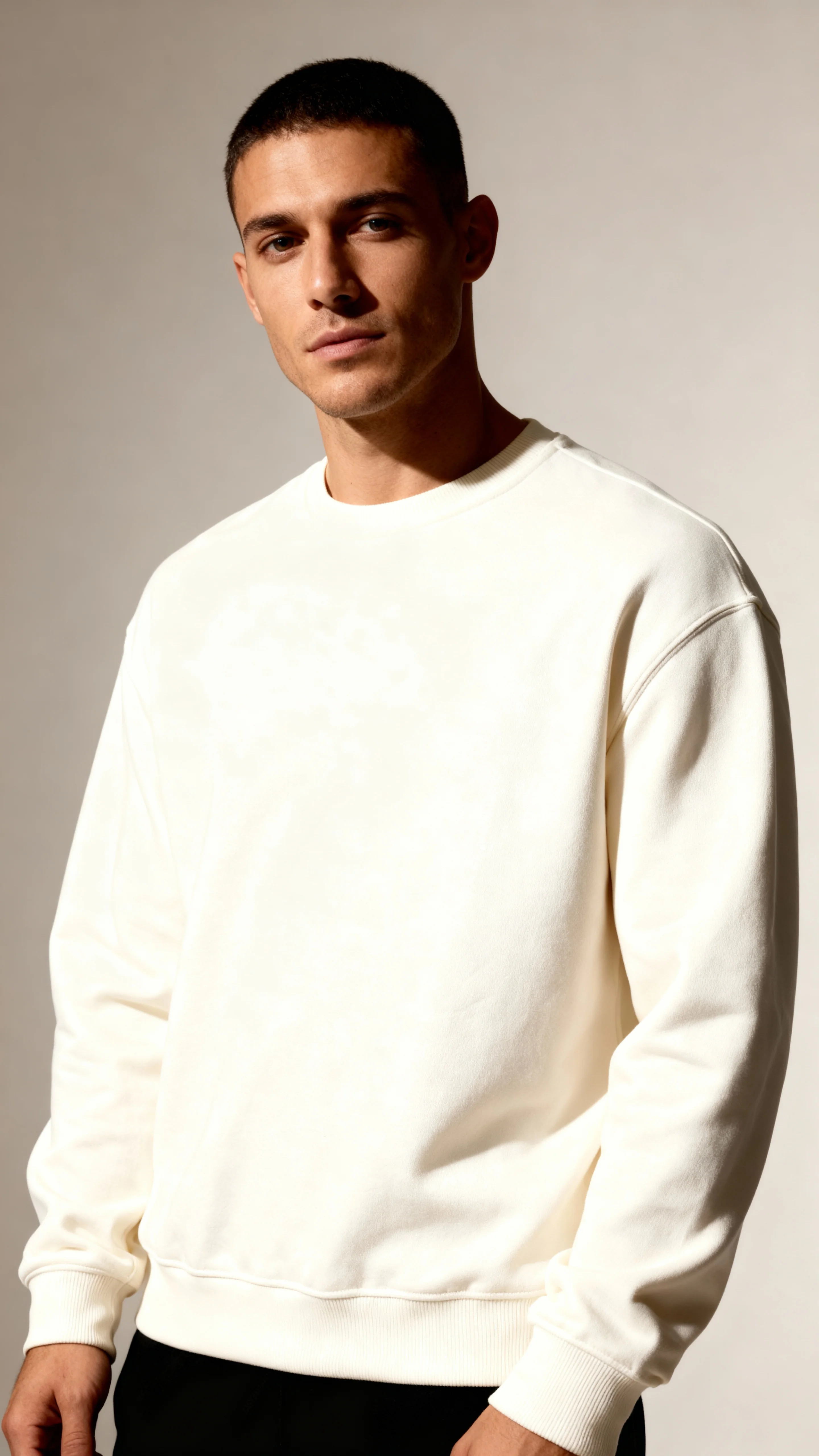 Third Shot Club Oversized Crew - Navy - Image 5