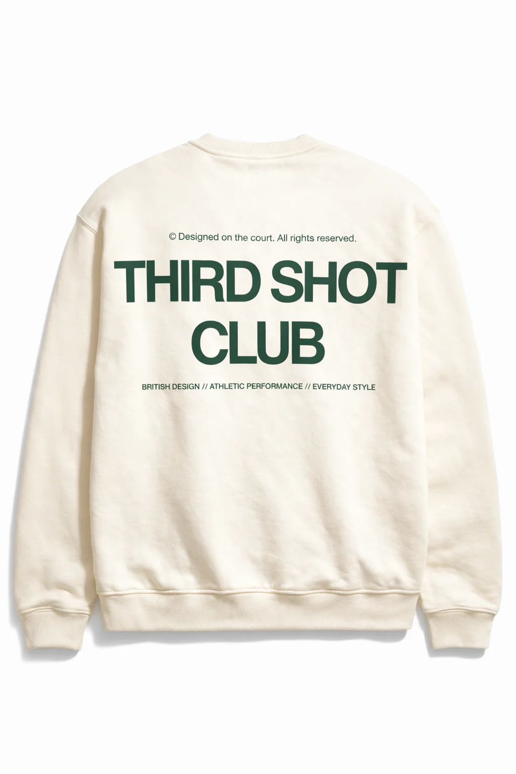 Third Shot Club Oversized Crew - Navy - Image 6