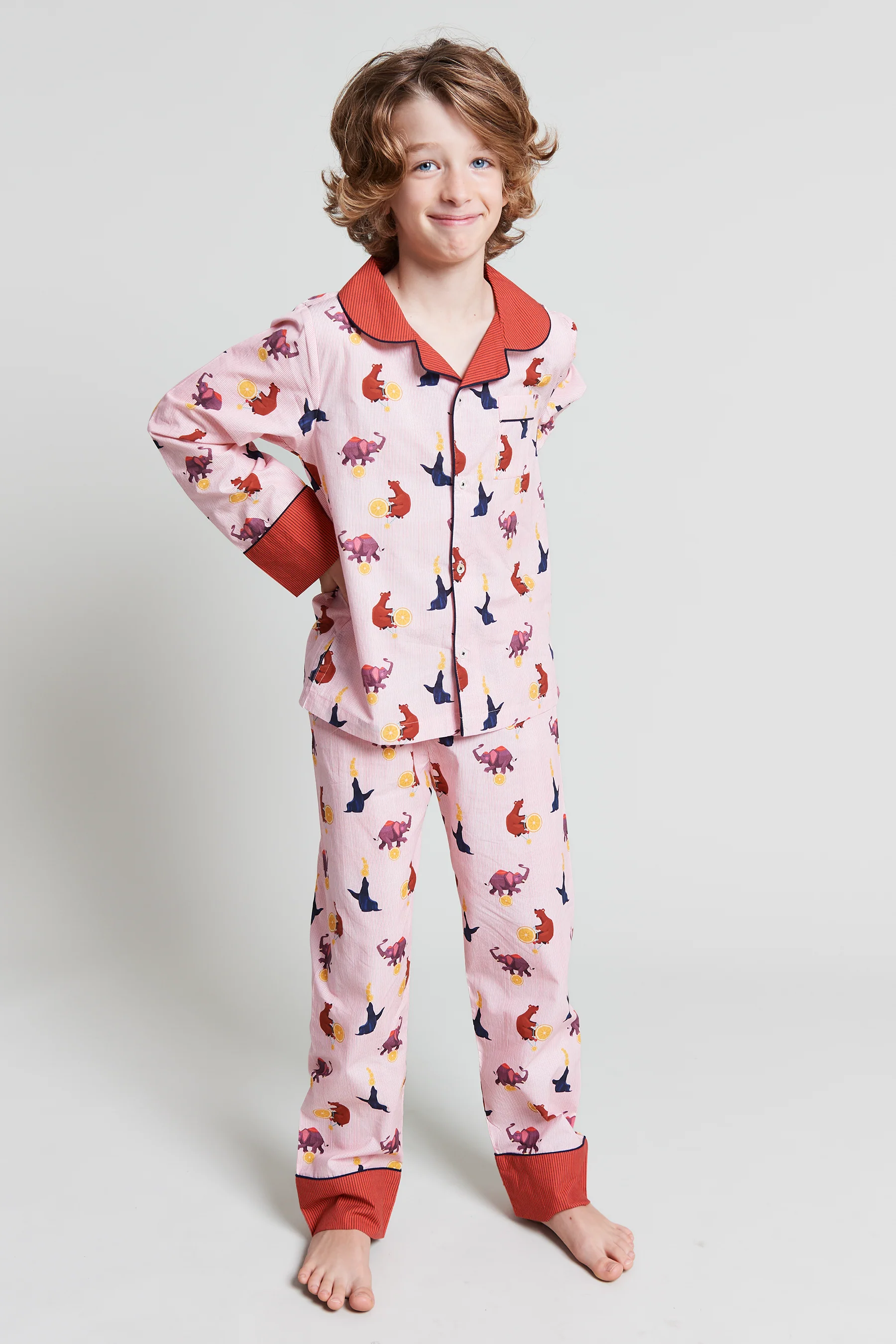 Topsy Turvy Circus Kids Organic Cotton Pyjama Trouser Set