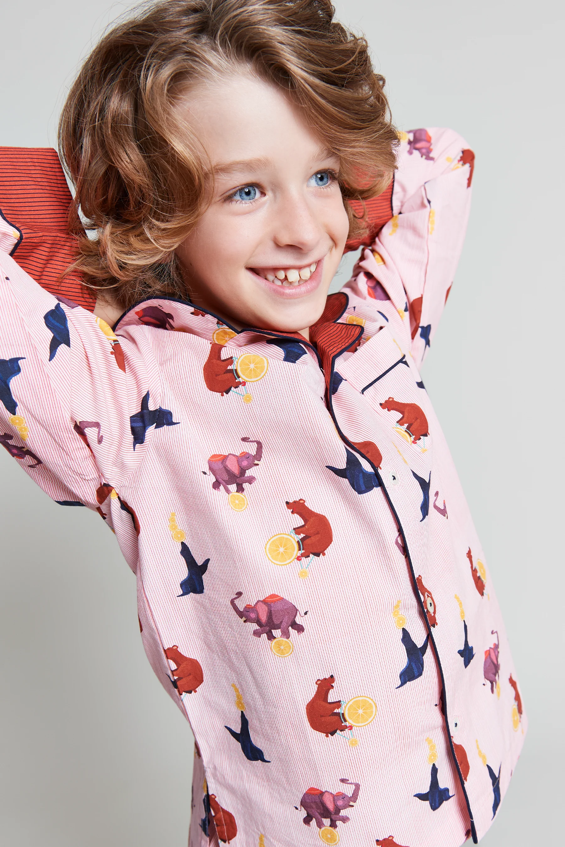 Topsy Turvy Circus Kids Organic Cotton Pyjama Trouser Set - Image 3