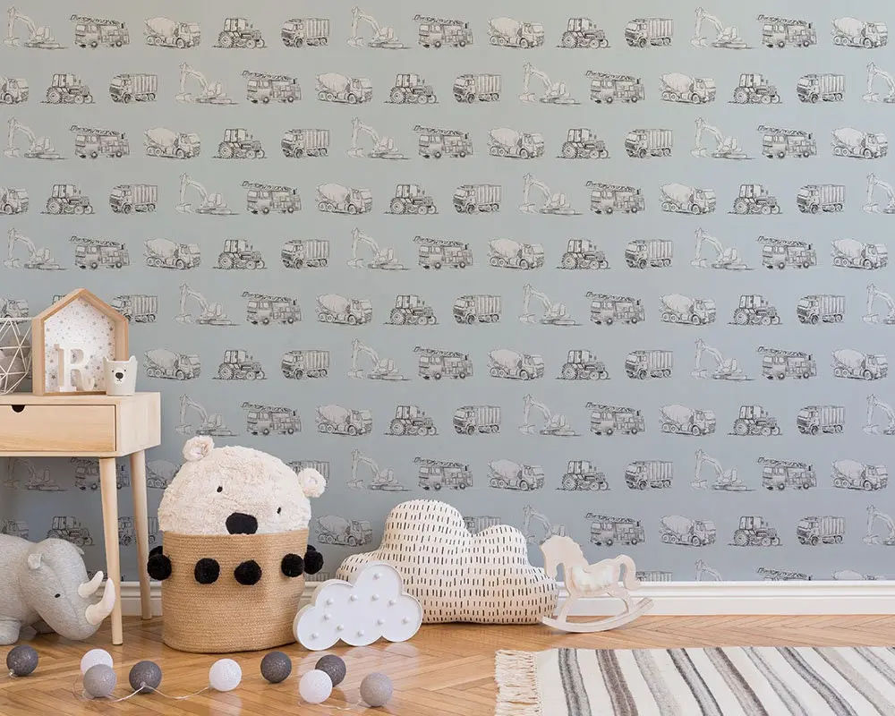 Transport Children's Wallpaper - Image 3
