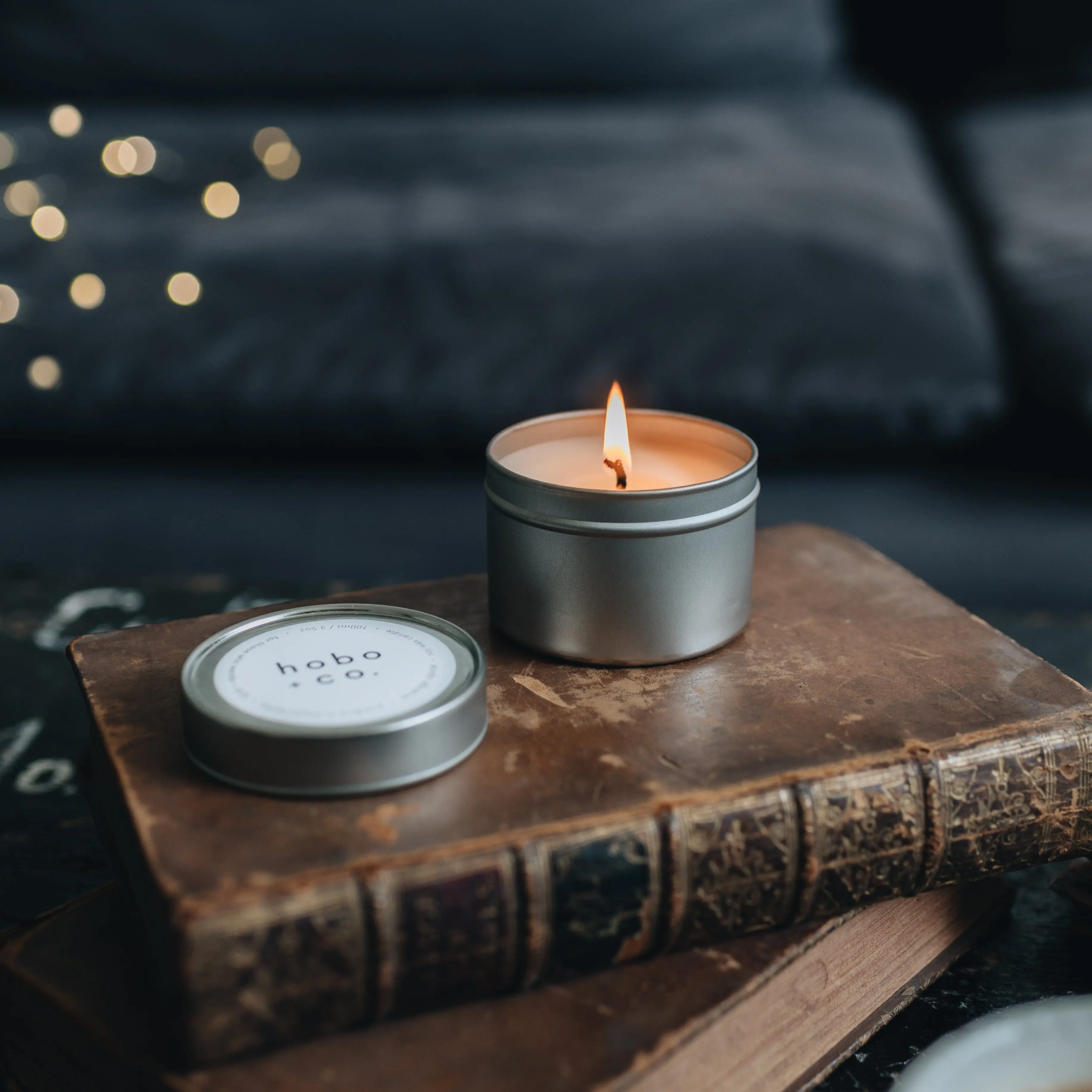 Travel Size Citrus and Basil Candle - Image 2