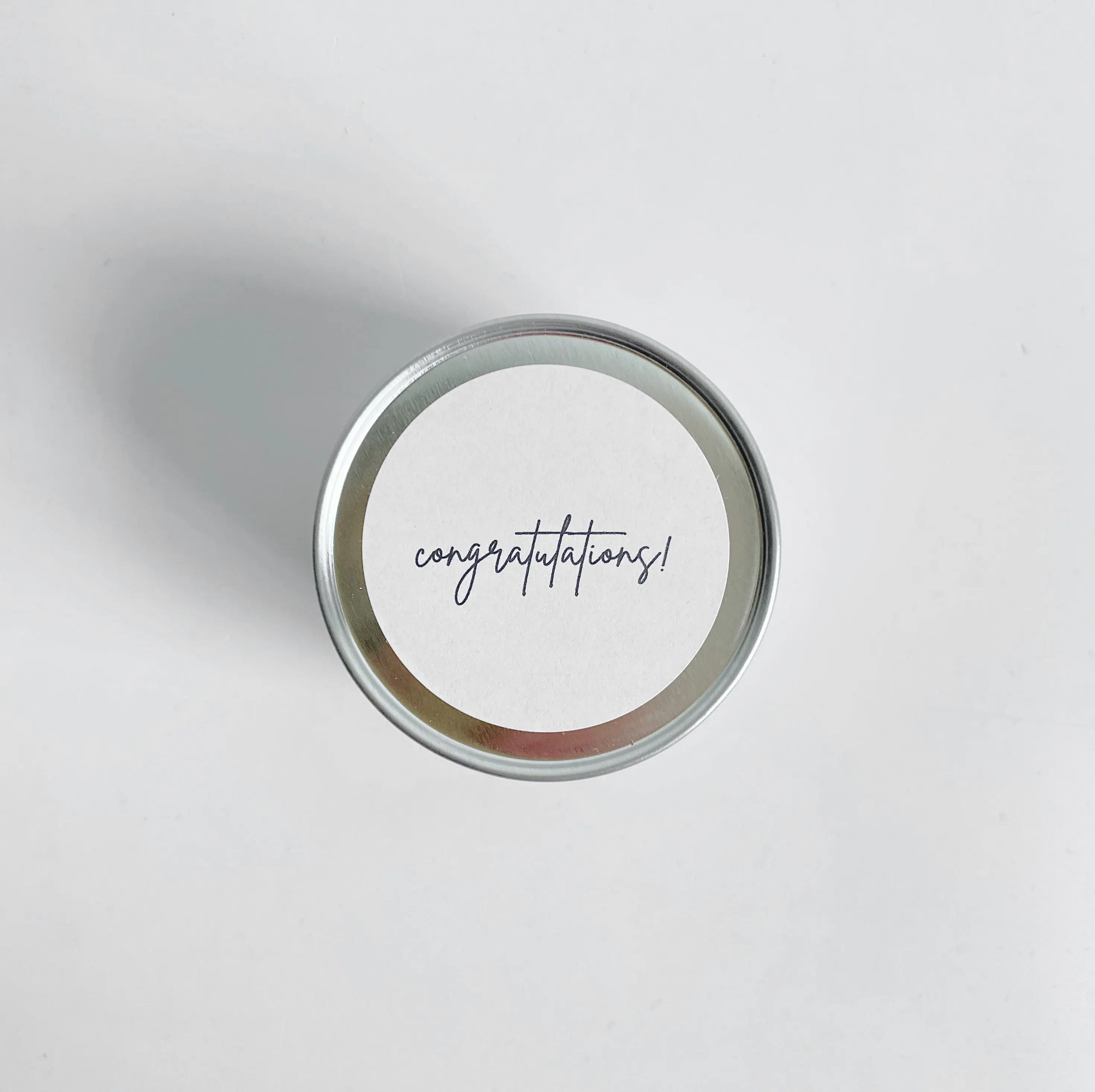 Travel Size 'Congratulations' Candle - Image 2