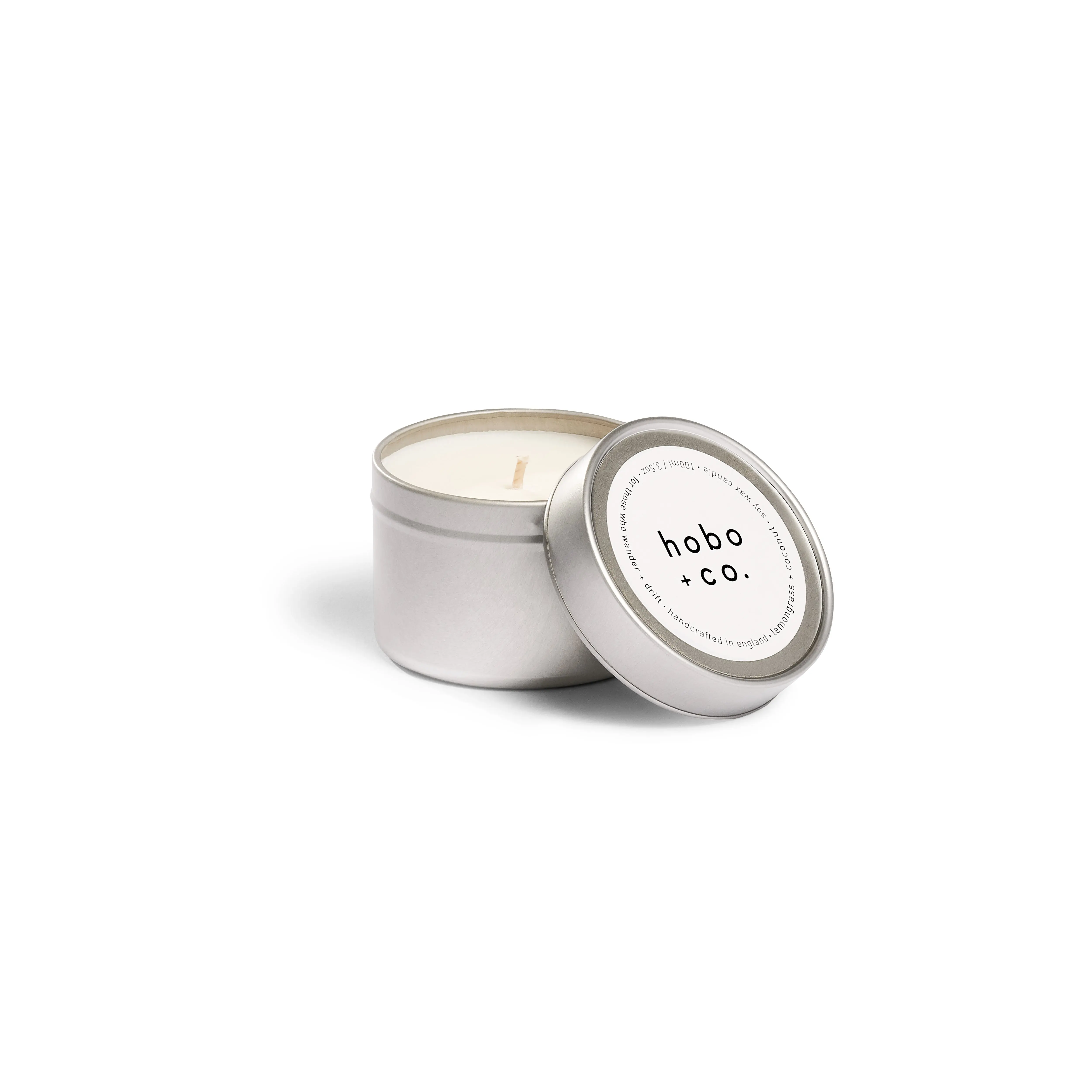 Travel Size Lemongrass and Coconut Candle - Image 2