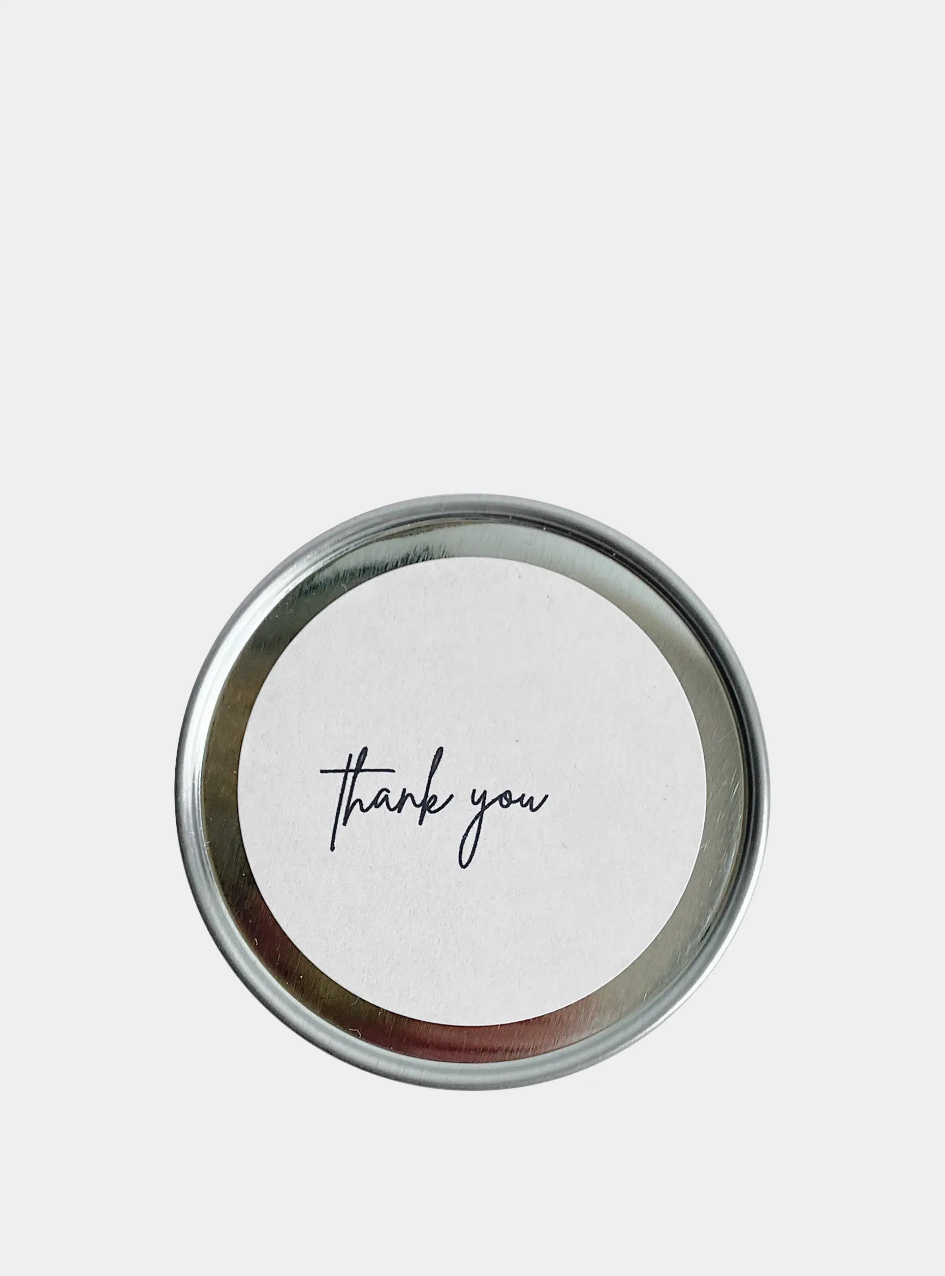 Travel Size 'Thank You' Candle
