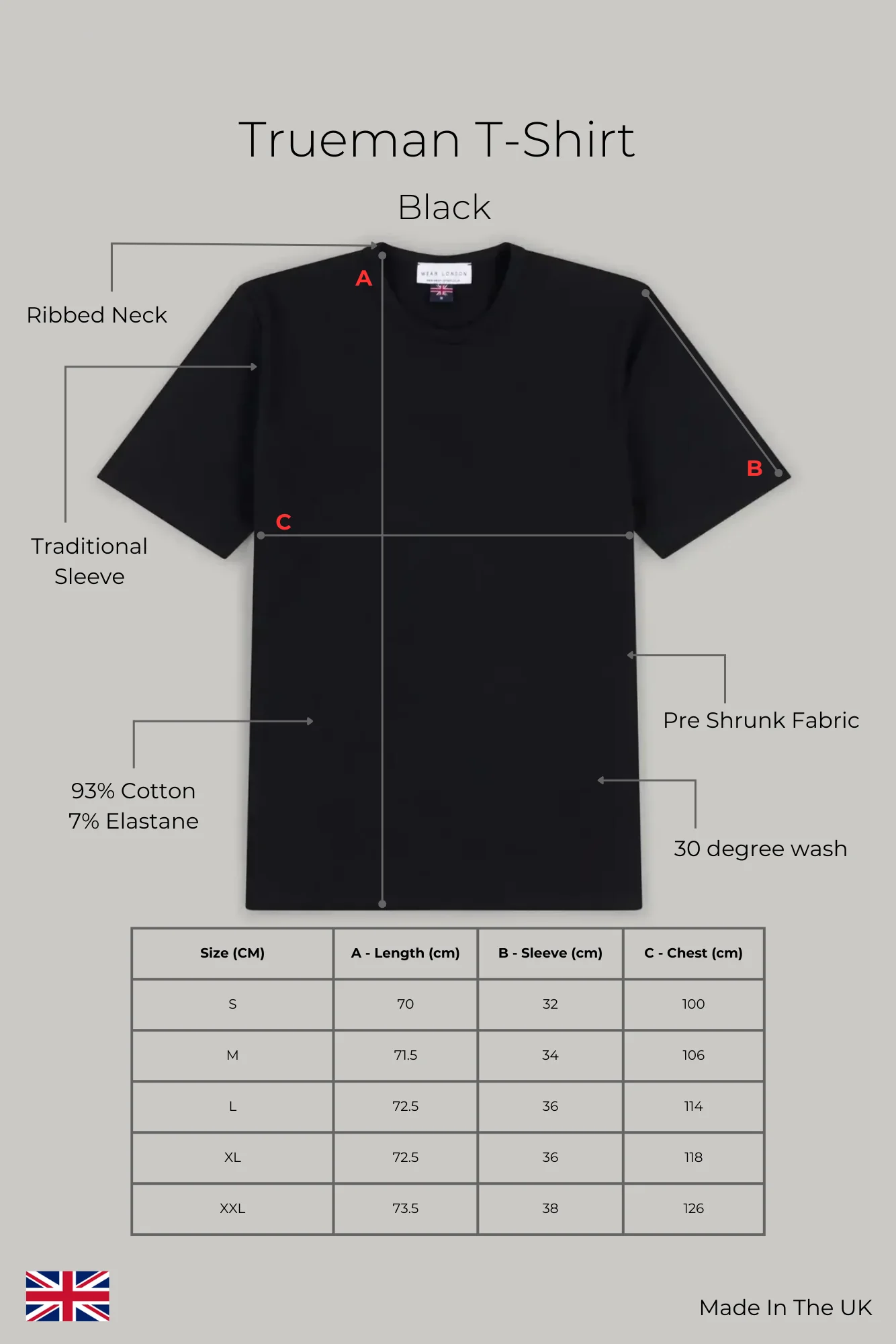 Trueman T-Shirt - Black - Image 5