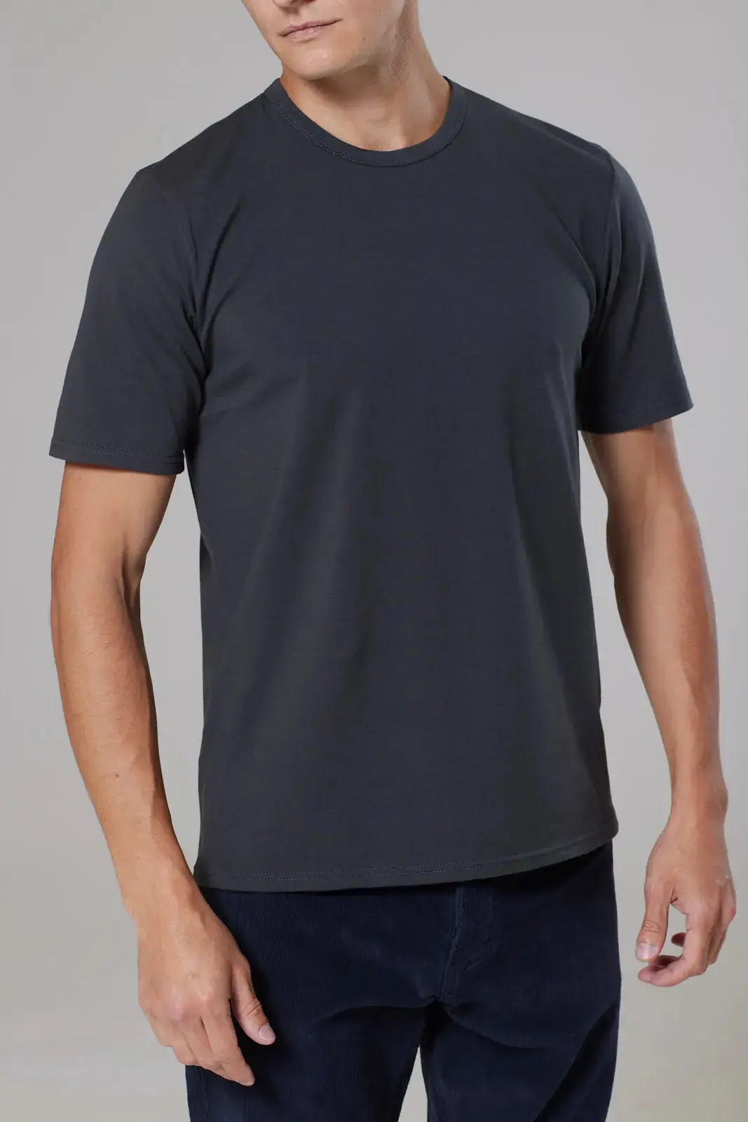 Trueman T-Shirt - Grey - Image 3