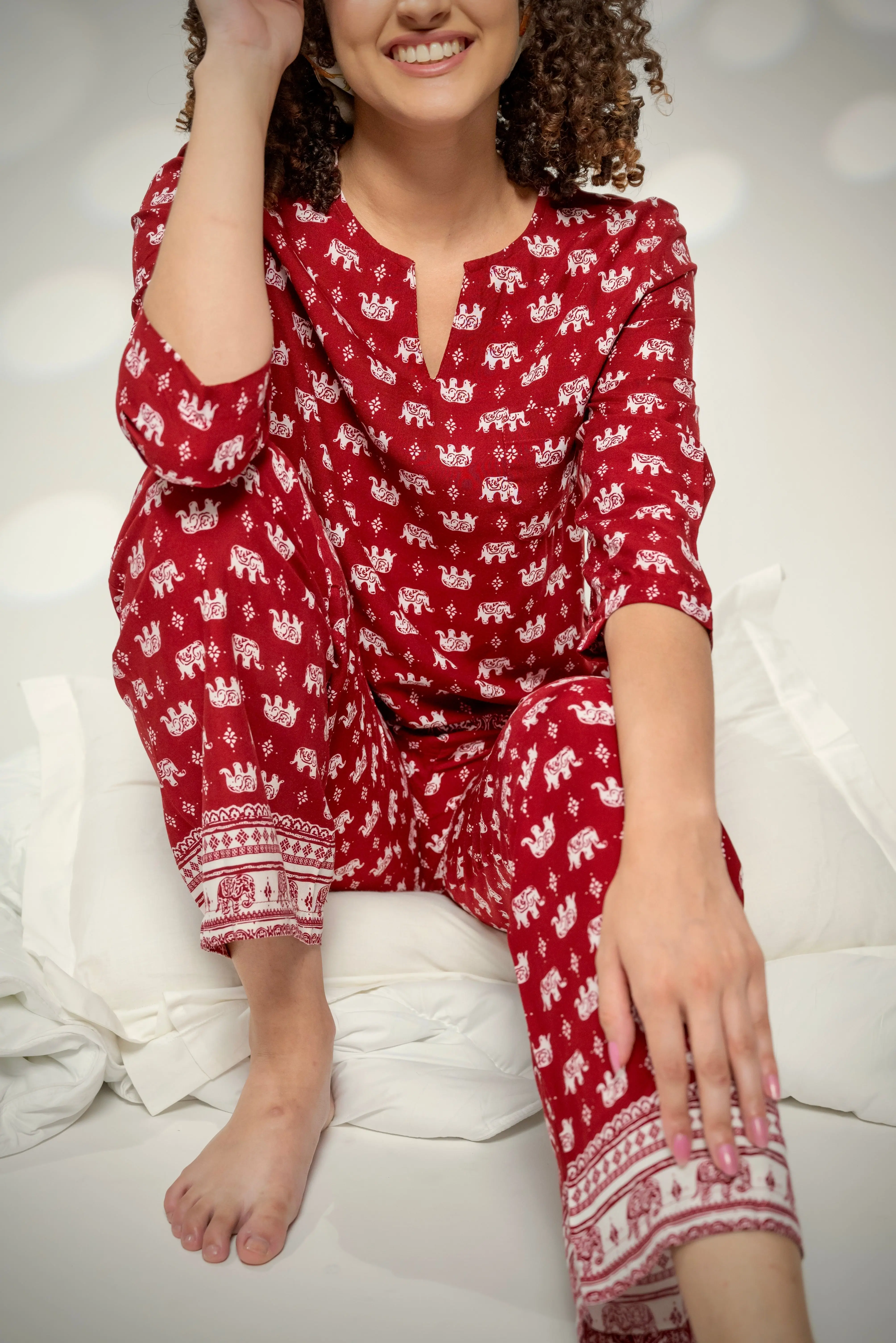 Trunk & Tuck Women's Pyjama Capri Trouser Set