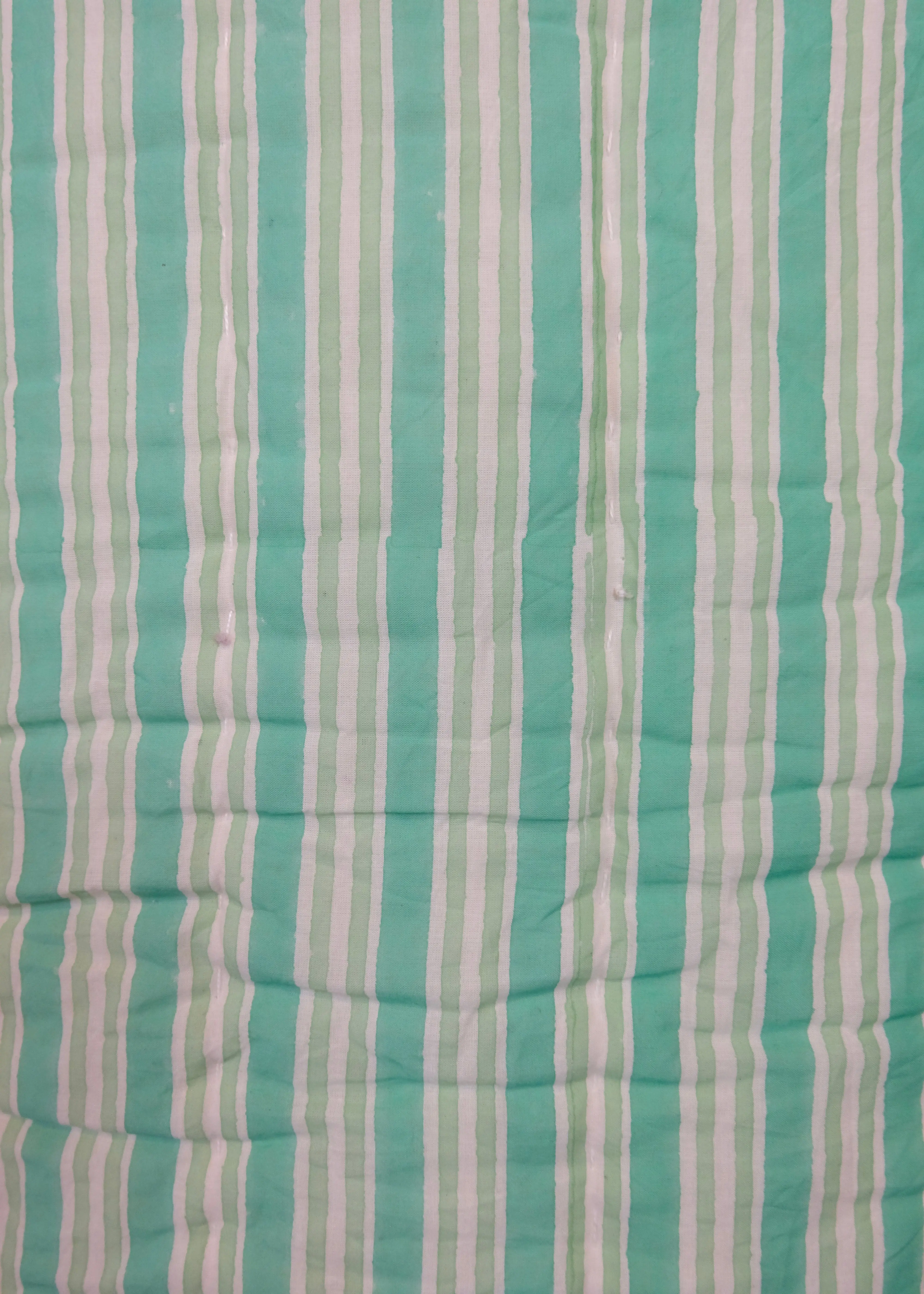 Turquoise Elephant Toddler / Single Quilt - Image 4