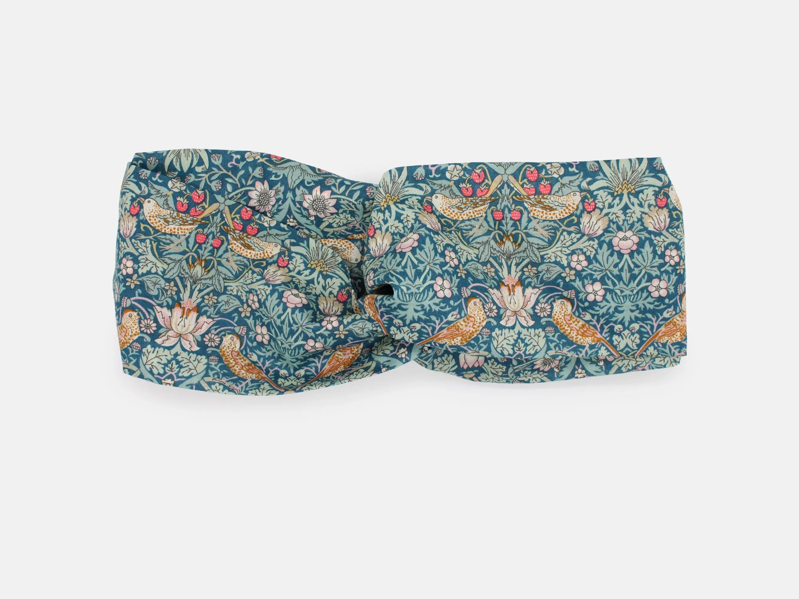 Liberty Strawberry Thief P Print Twist Headband - Image 2