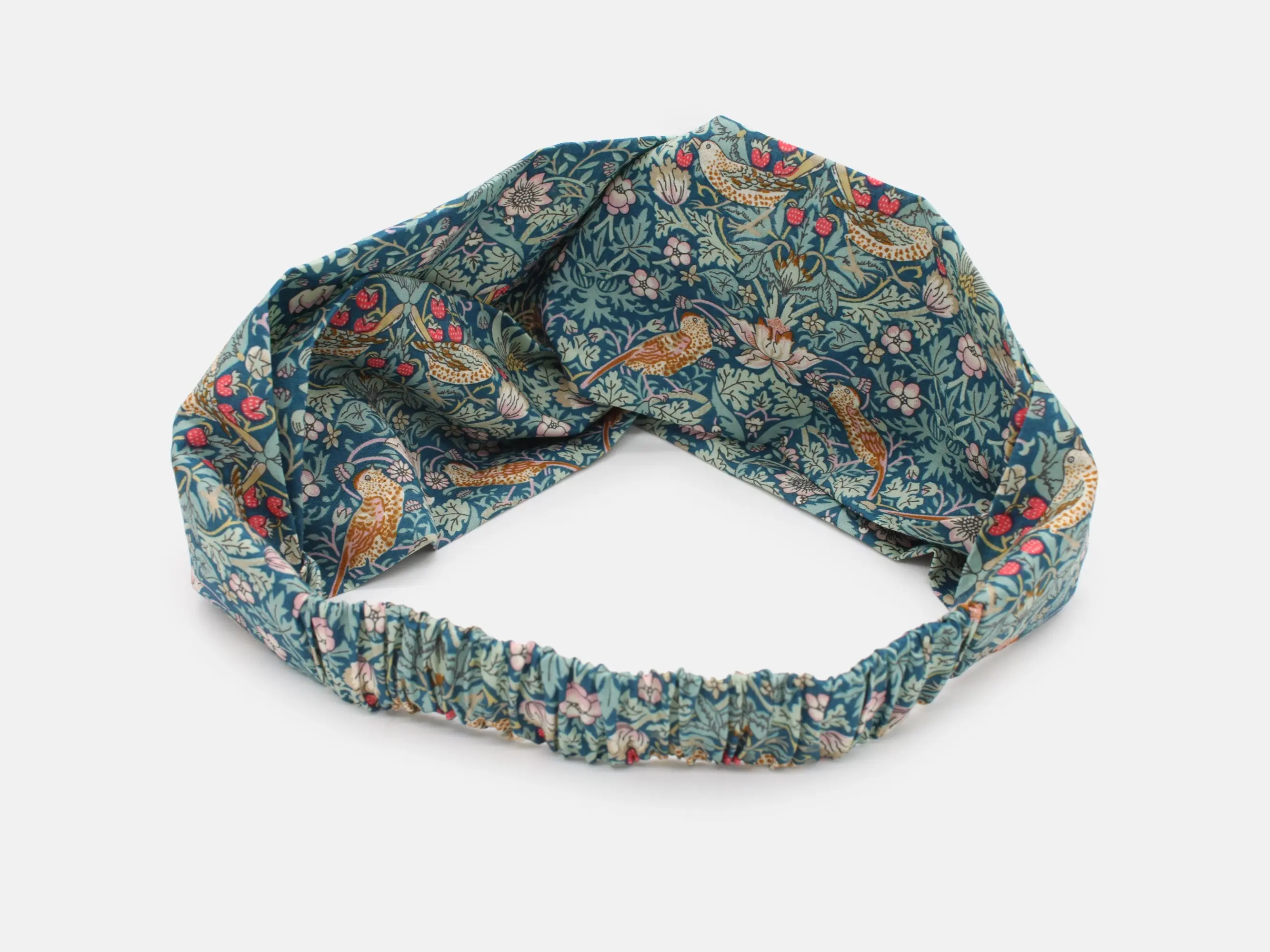 Liberty Strawberry Thief P Print Twist Headband - Image 3