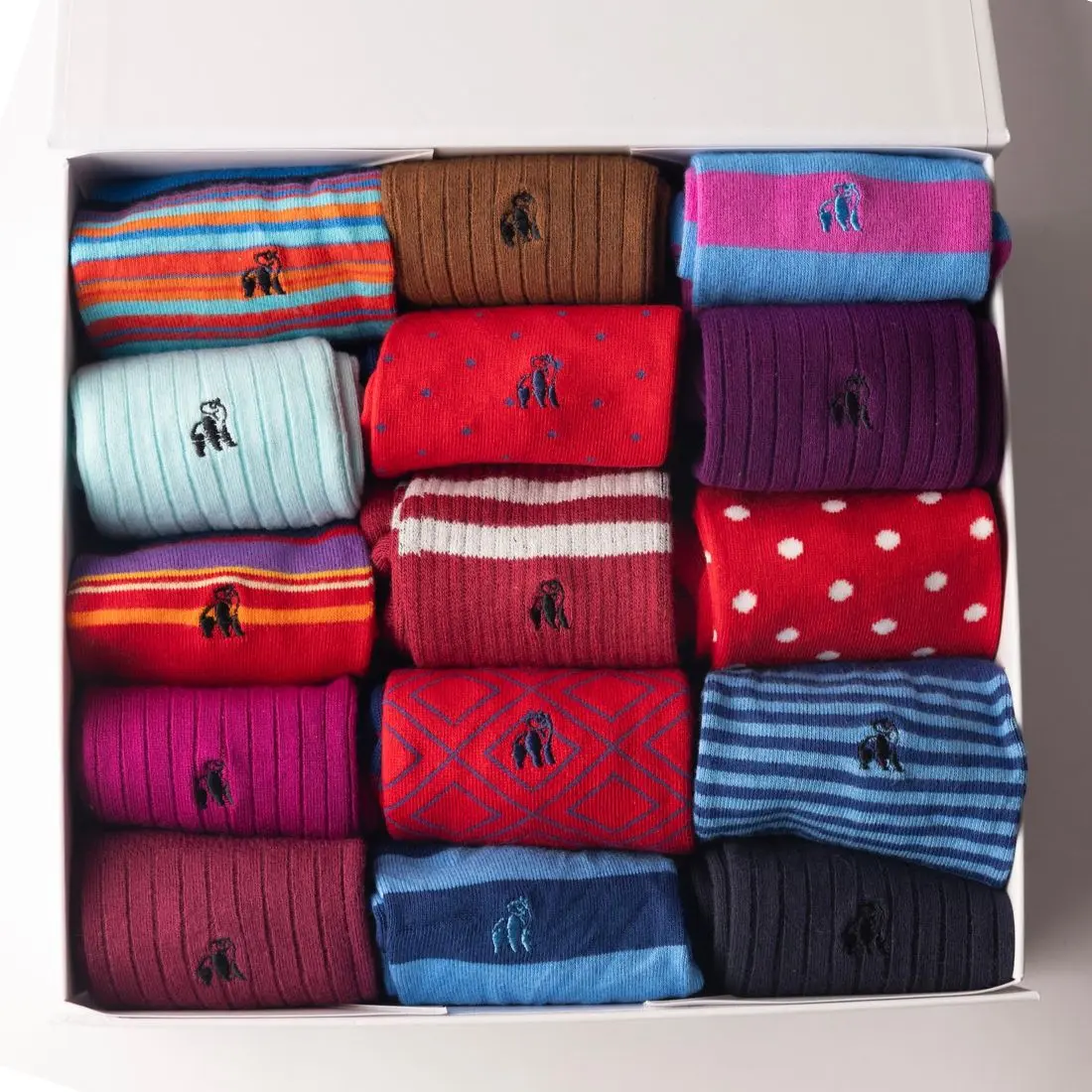 Ultimate Style Sock Box - 15 Pairs of Bamboo Socks - Image 9