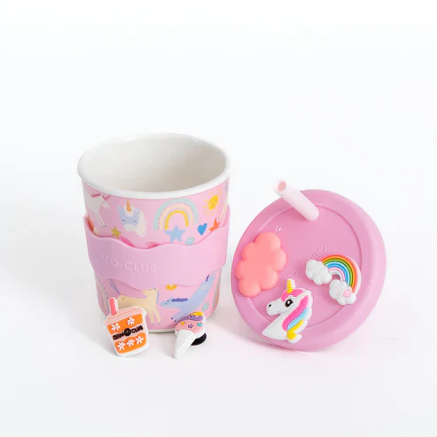 Unicorn Chino Charm Cup 8oz (STRAW INCLUDED) - Image 3
