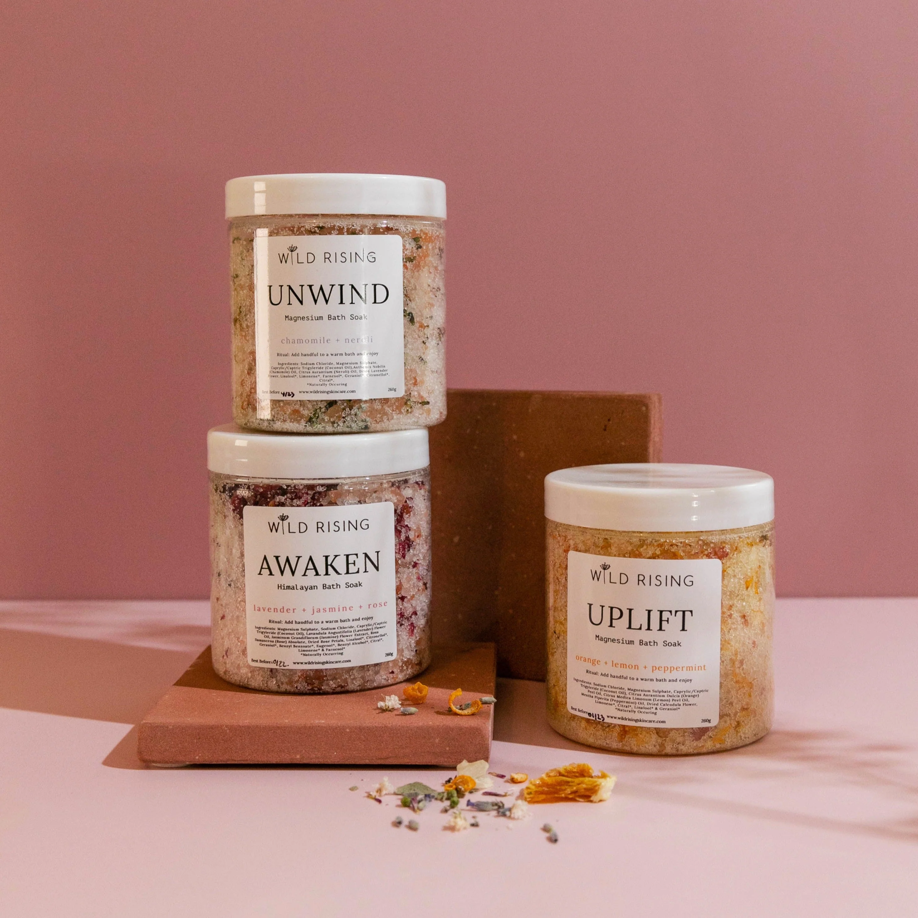 Unwind - Chamomile and Neroli Bath Salts - Image 3