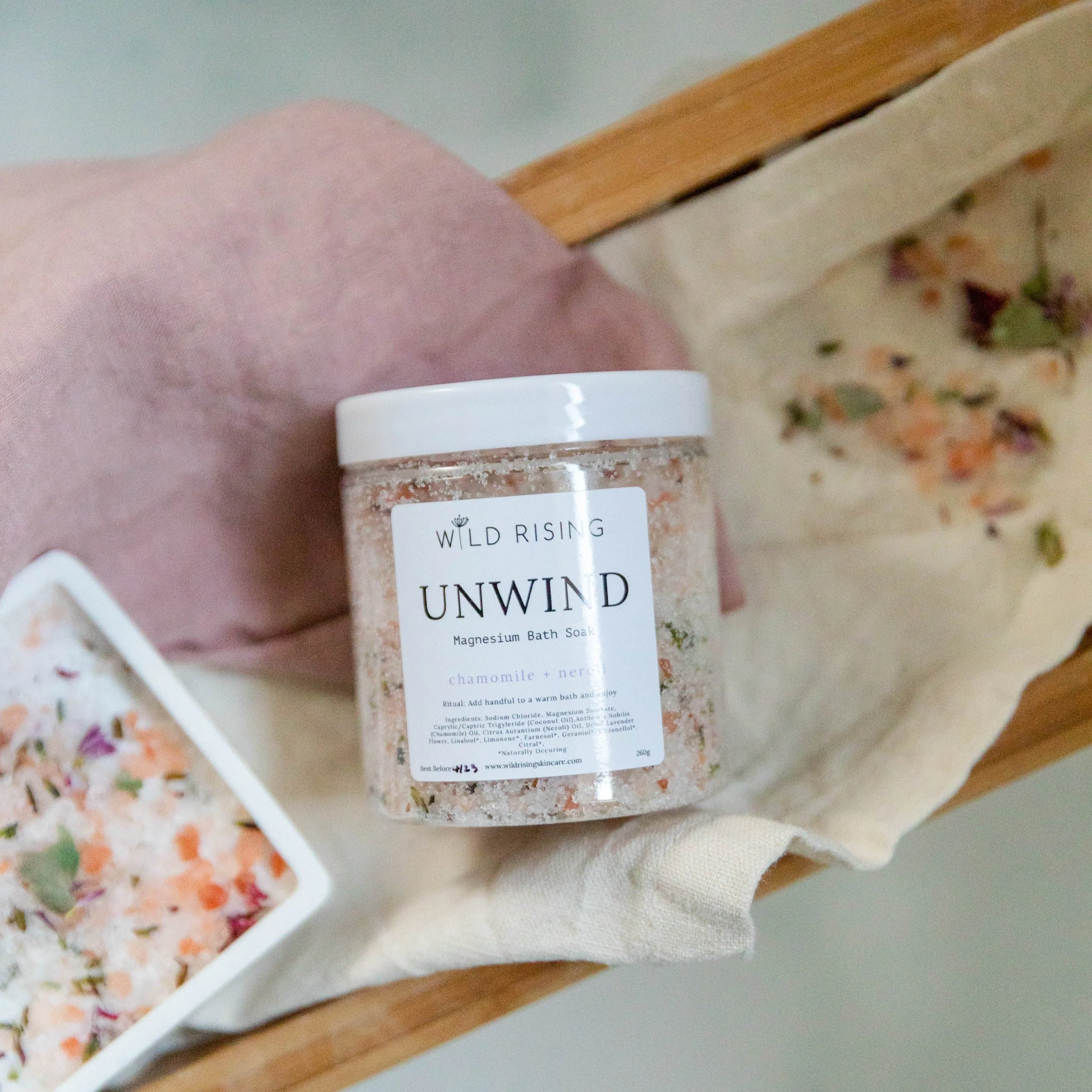 Unwind - Chamomile and Neroli Bath Salts - Image 4