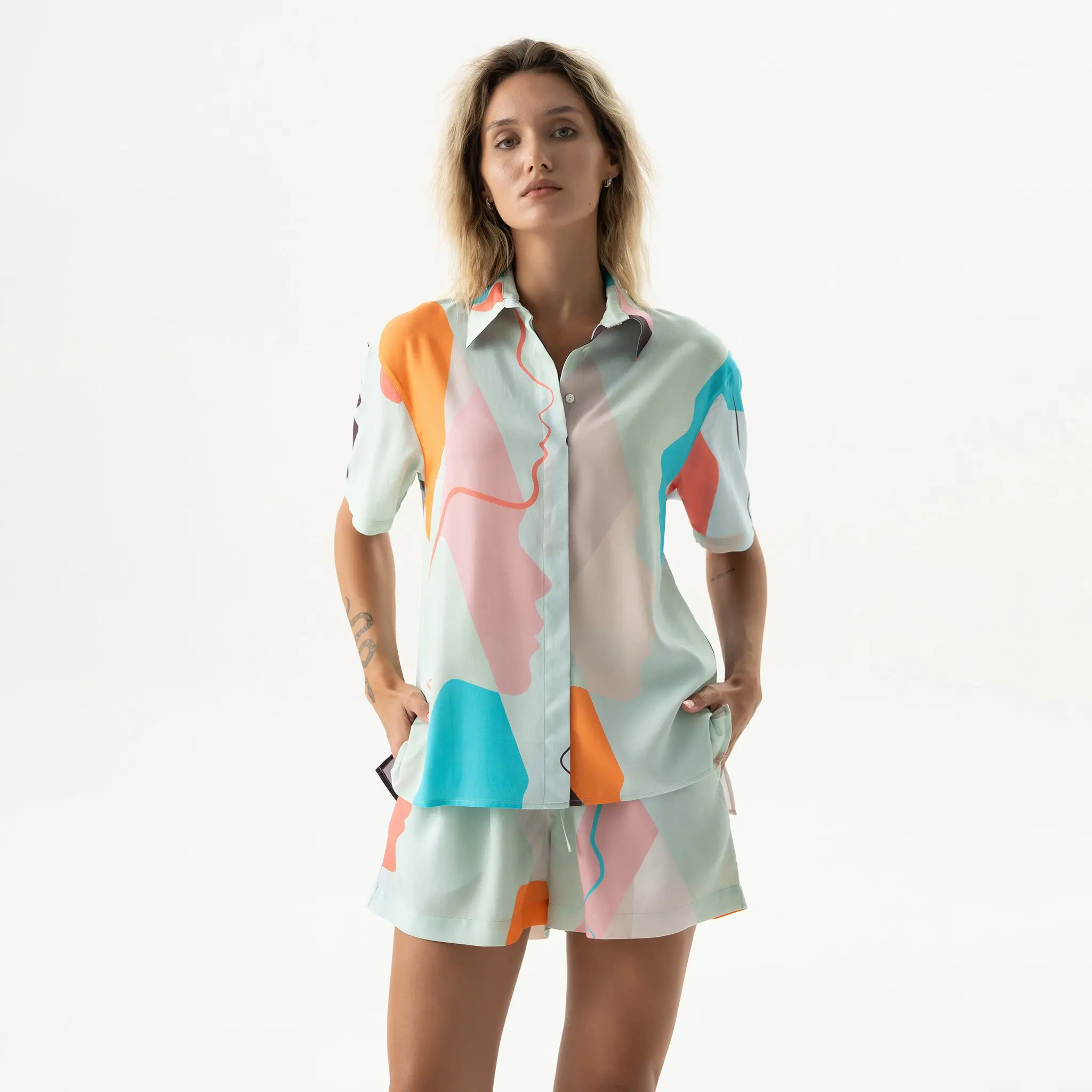 Us Tencel Twill Shorts - Image 5