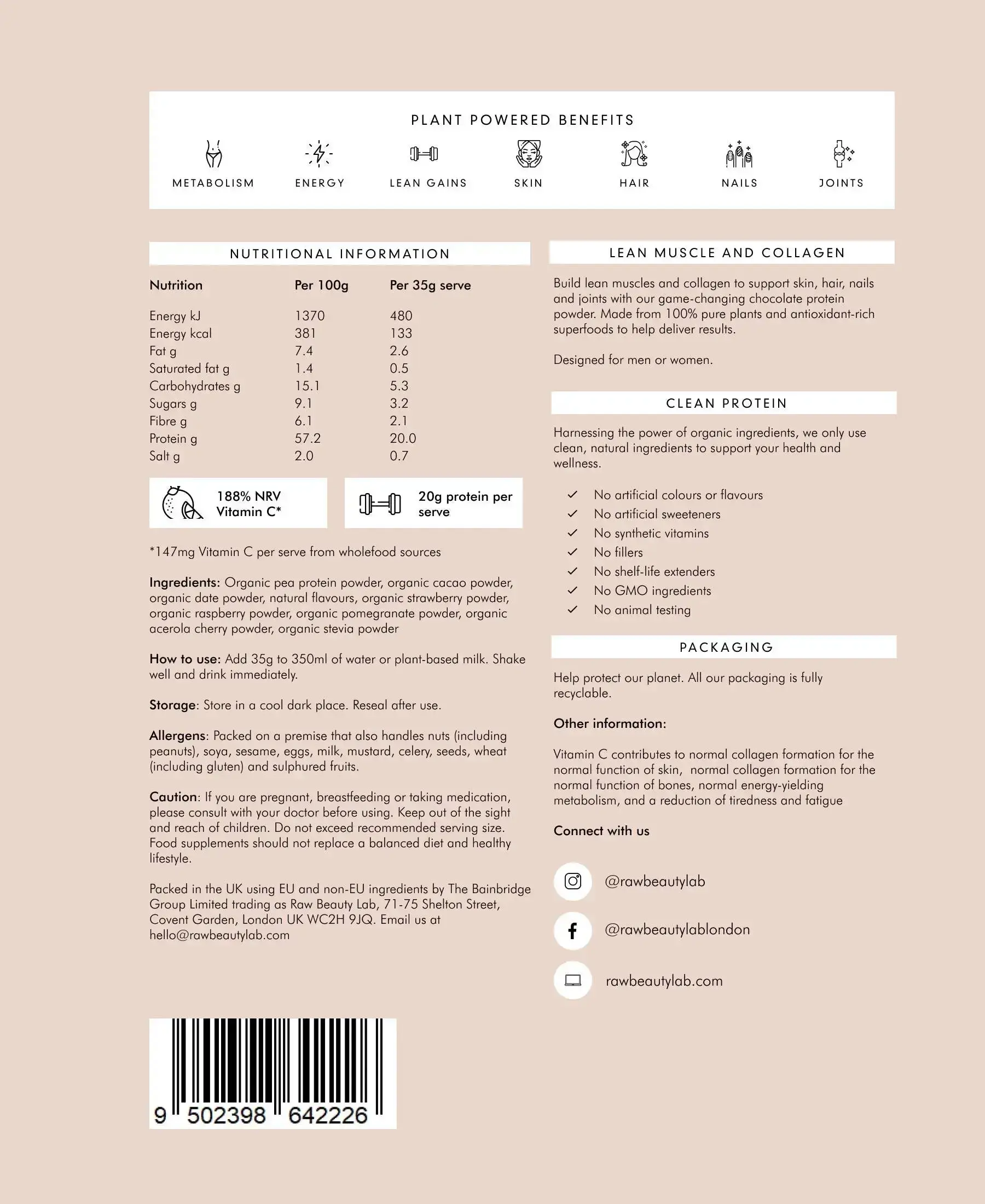 Vegan Protein & Collagen Builder - Image 5