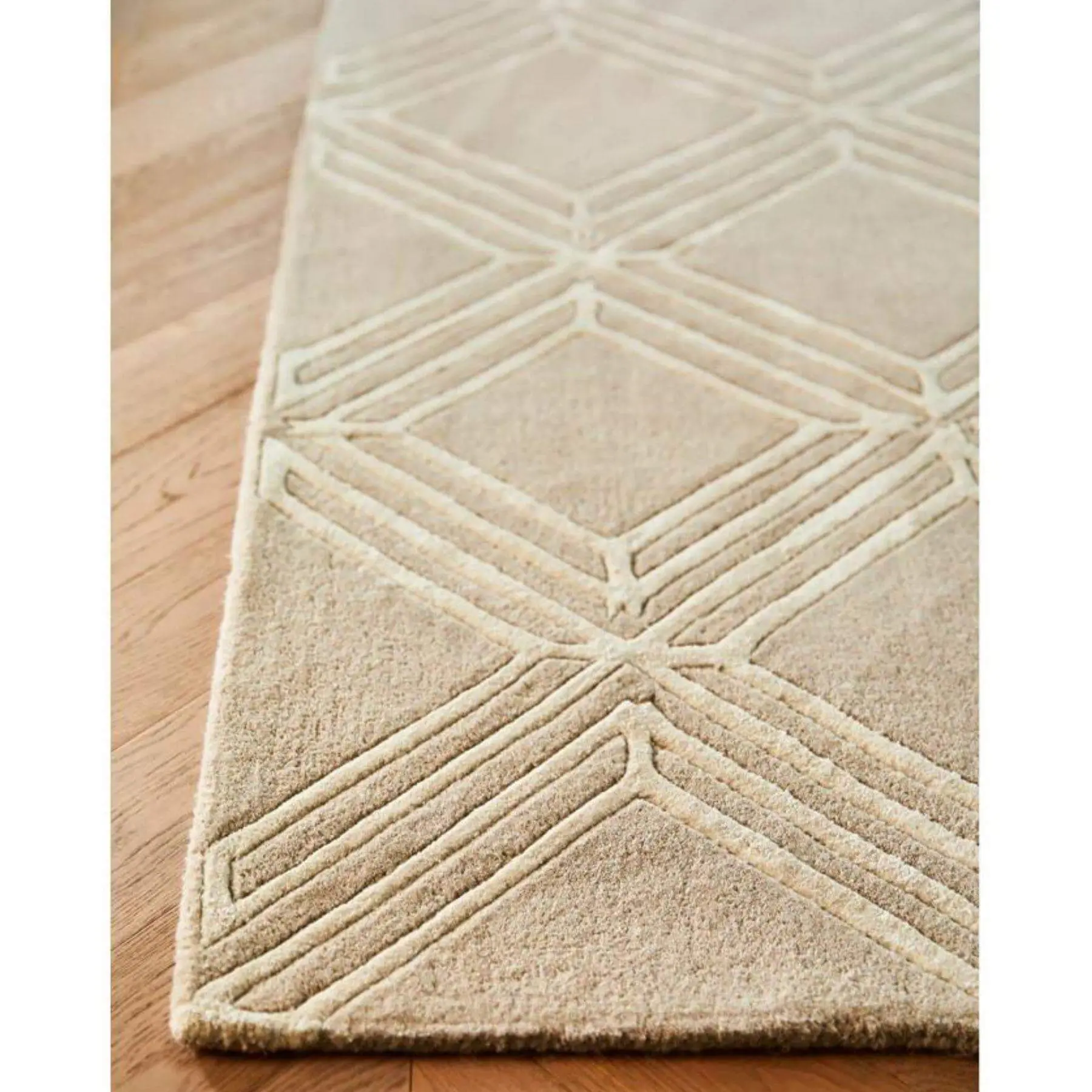 Vienna Mink Geometric Rug - Image 3