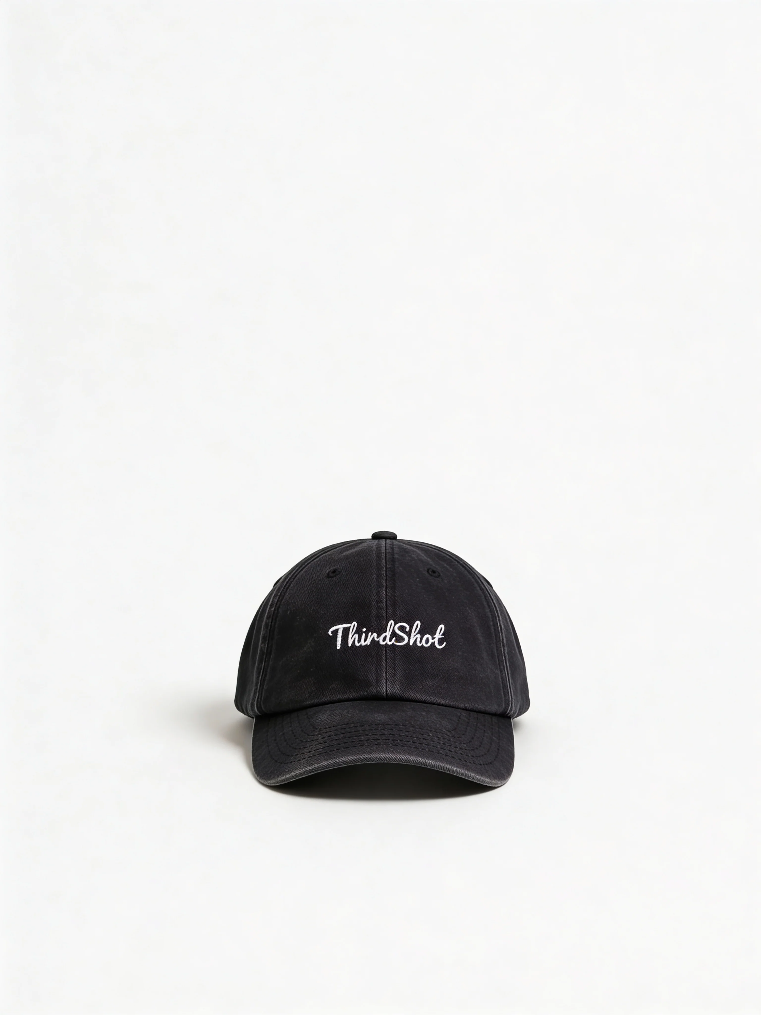 Vintage Low Profile Cap - Black