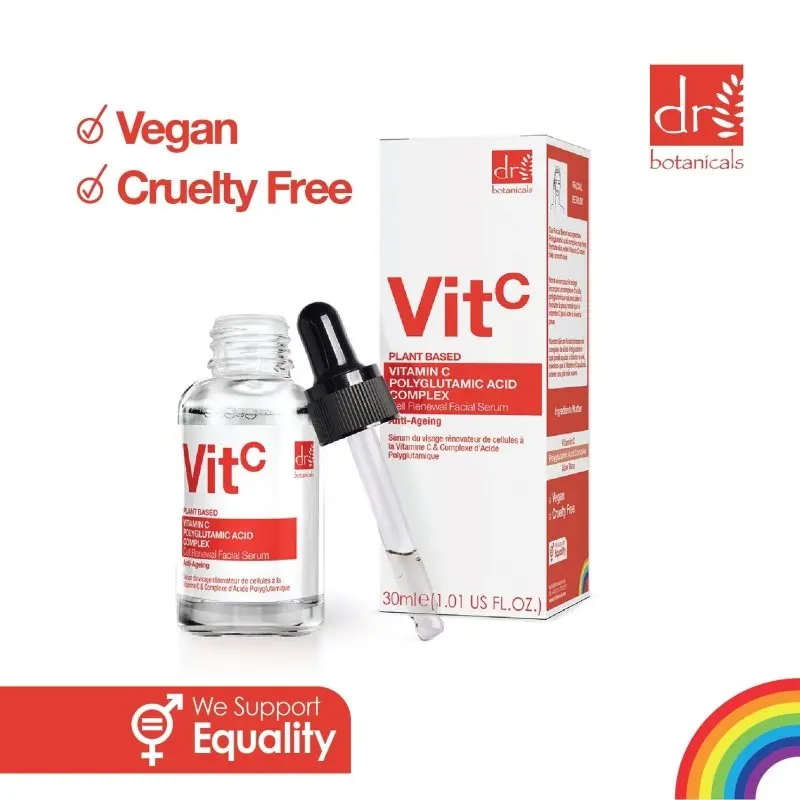 Vitamin C 3% & Polyglutamic Acid Complex 1% & Brightening Facial Serum 30ml - Image 4