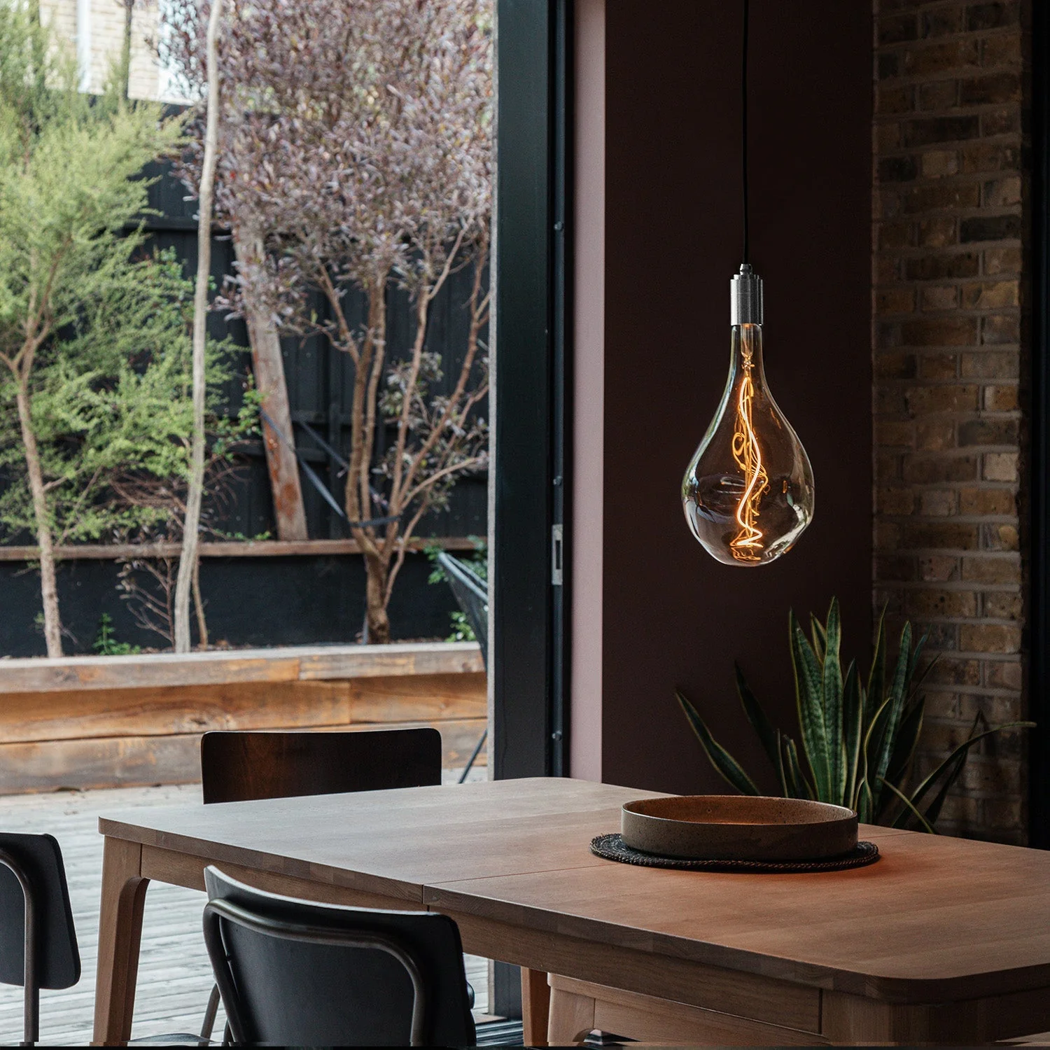 Voronoi III Pendant Light in Stainless Steel - Image 2