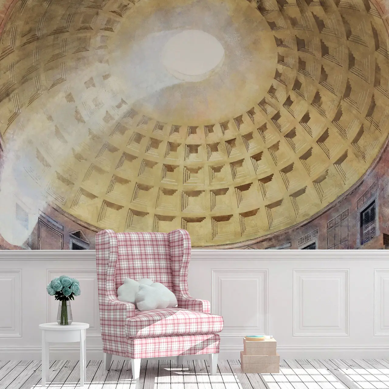 Wallpaper Mural of the Pantheon Dome - £50 per sq metre. - Image 2