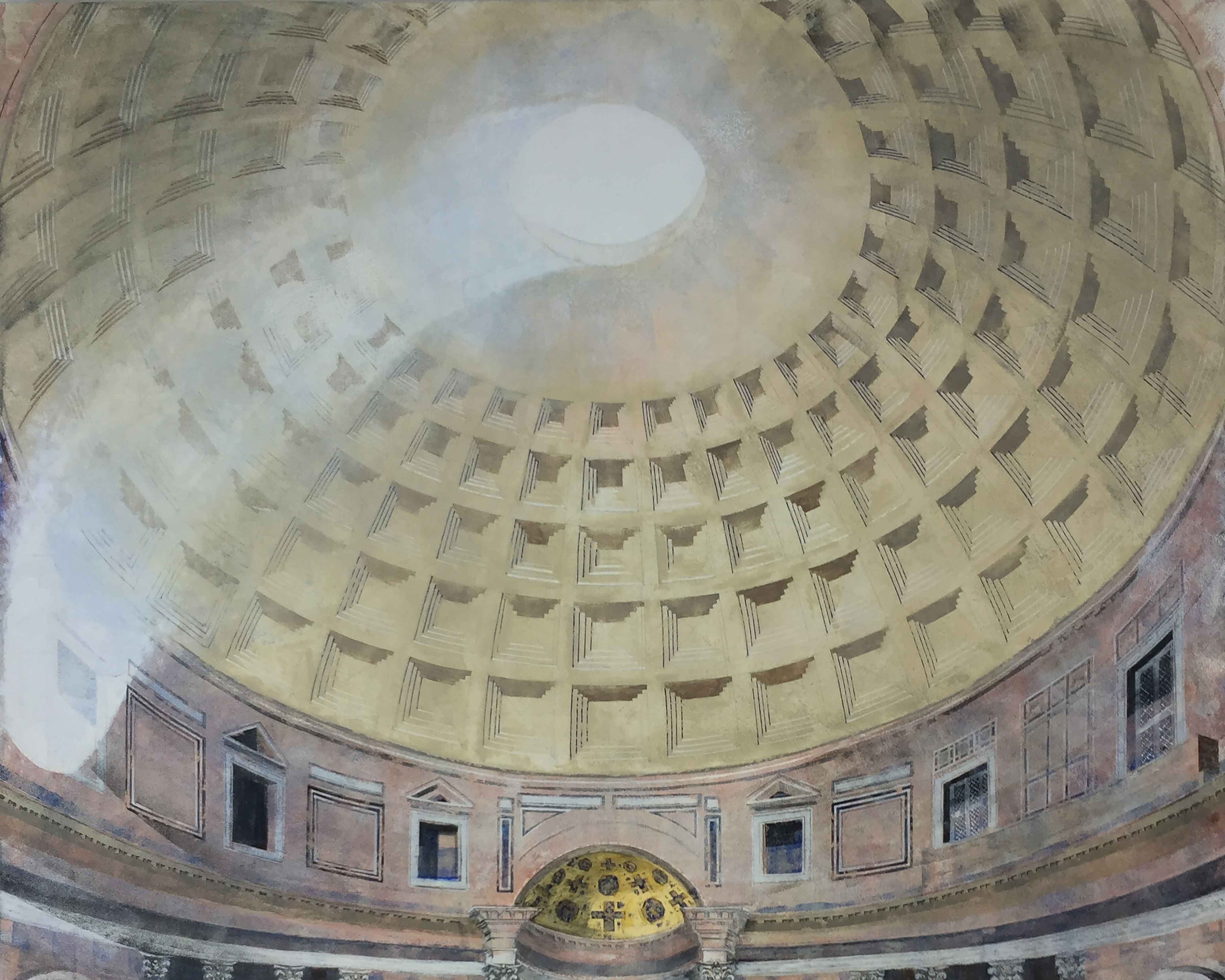 Wallpaper Mural of the Pantheon Dome - £50 per sq metre. - Image 7