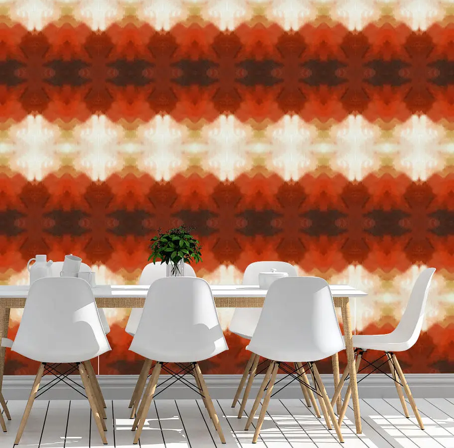 Wallpaper Orange Clouds - £37.50 per sq metre - Image 6