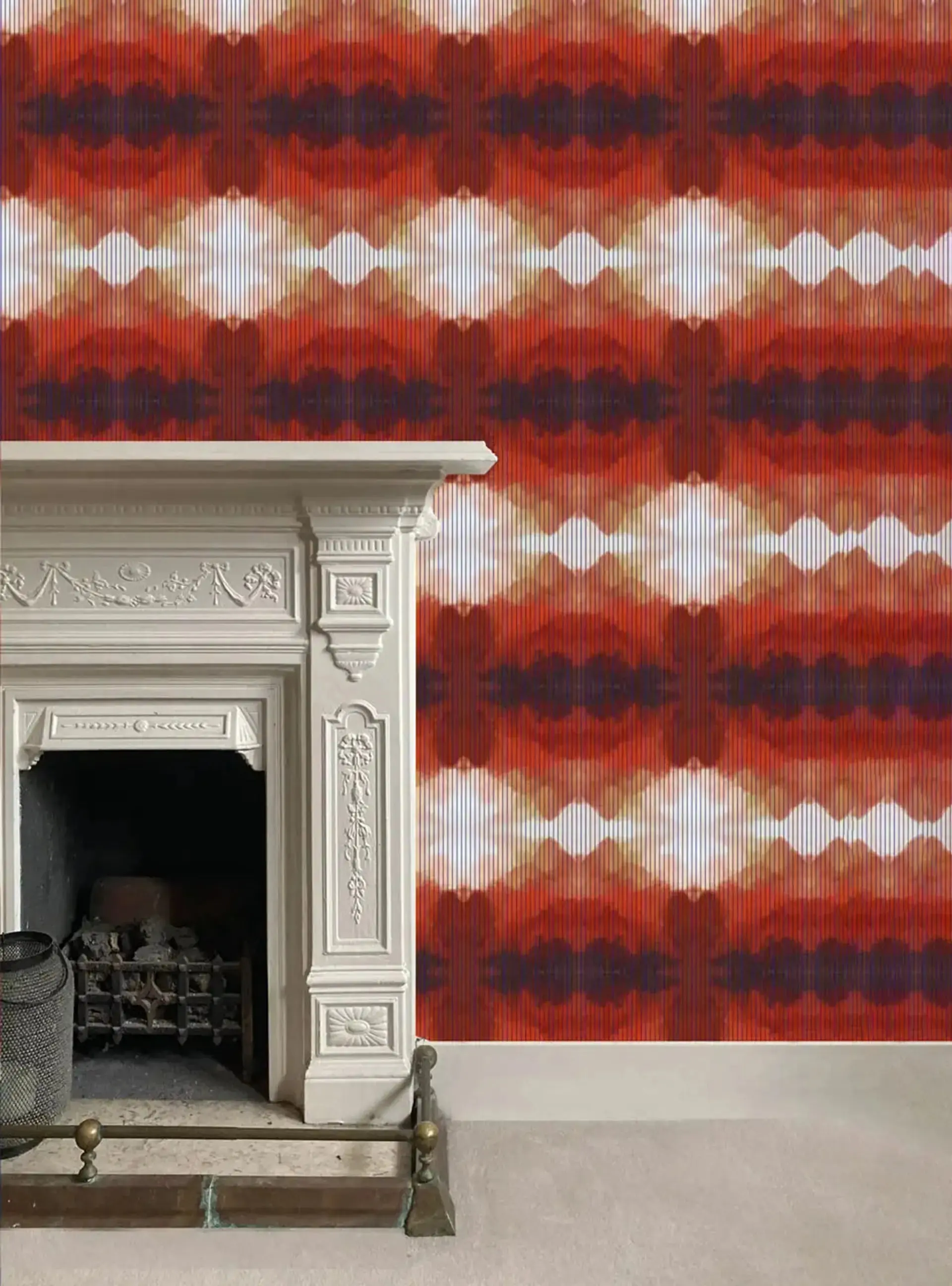 Wallpaper Parallel Clouds - £37.50 per sq metre