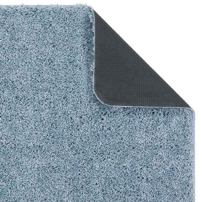 Washable Blue Shaggy Rug - Image 3