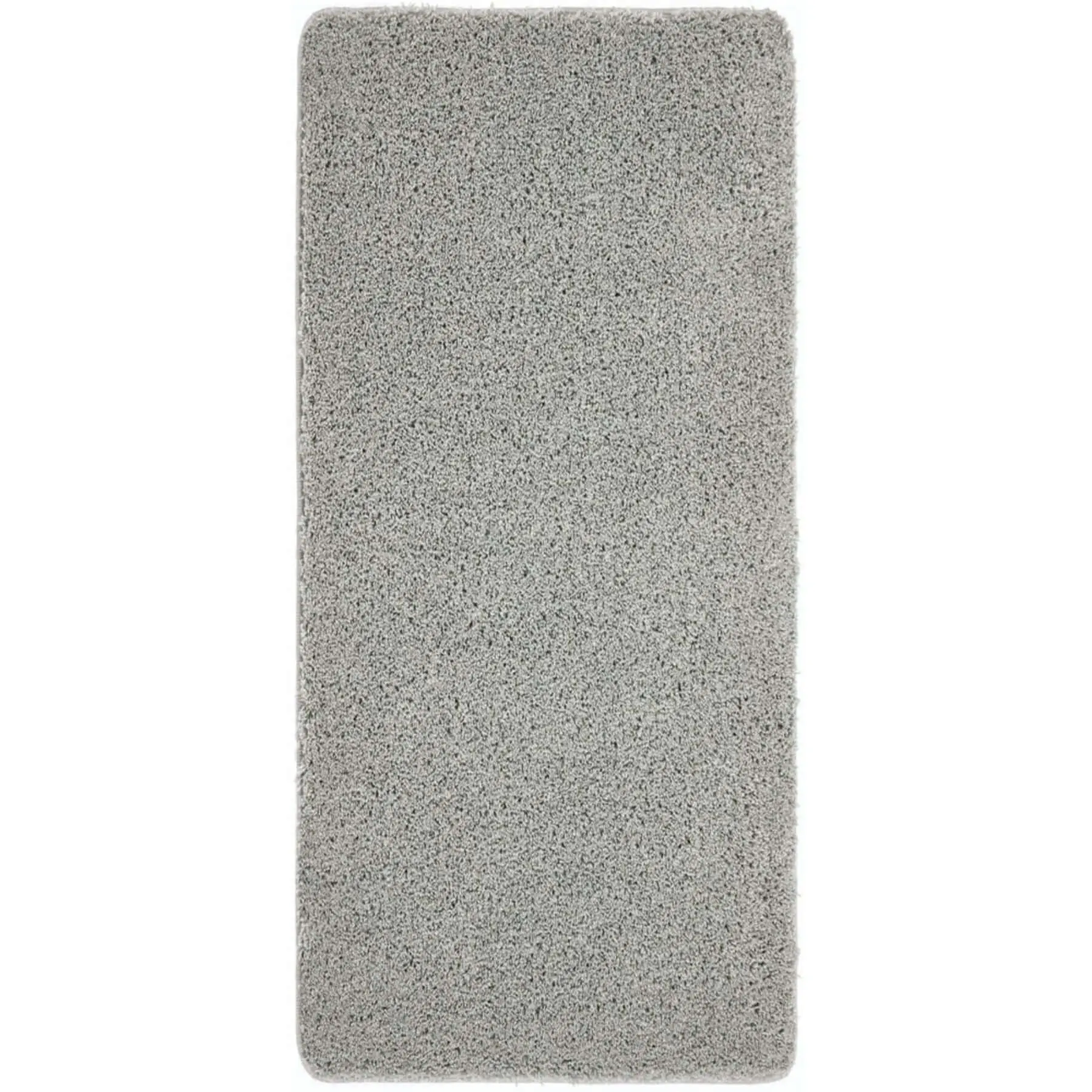 Washable Ghost Grey Shaggy Rug - Image 2