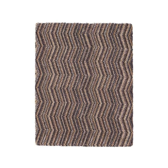 Washable Mat Chevron Design in Multicolour - Image 3